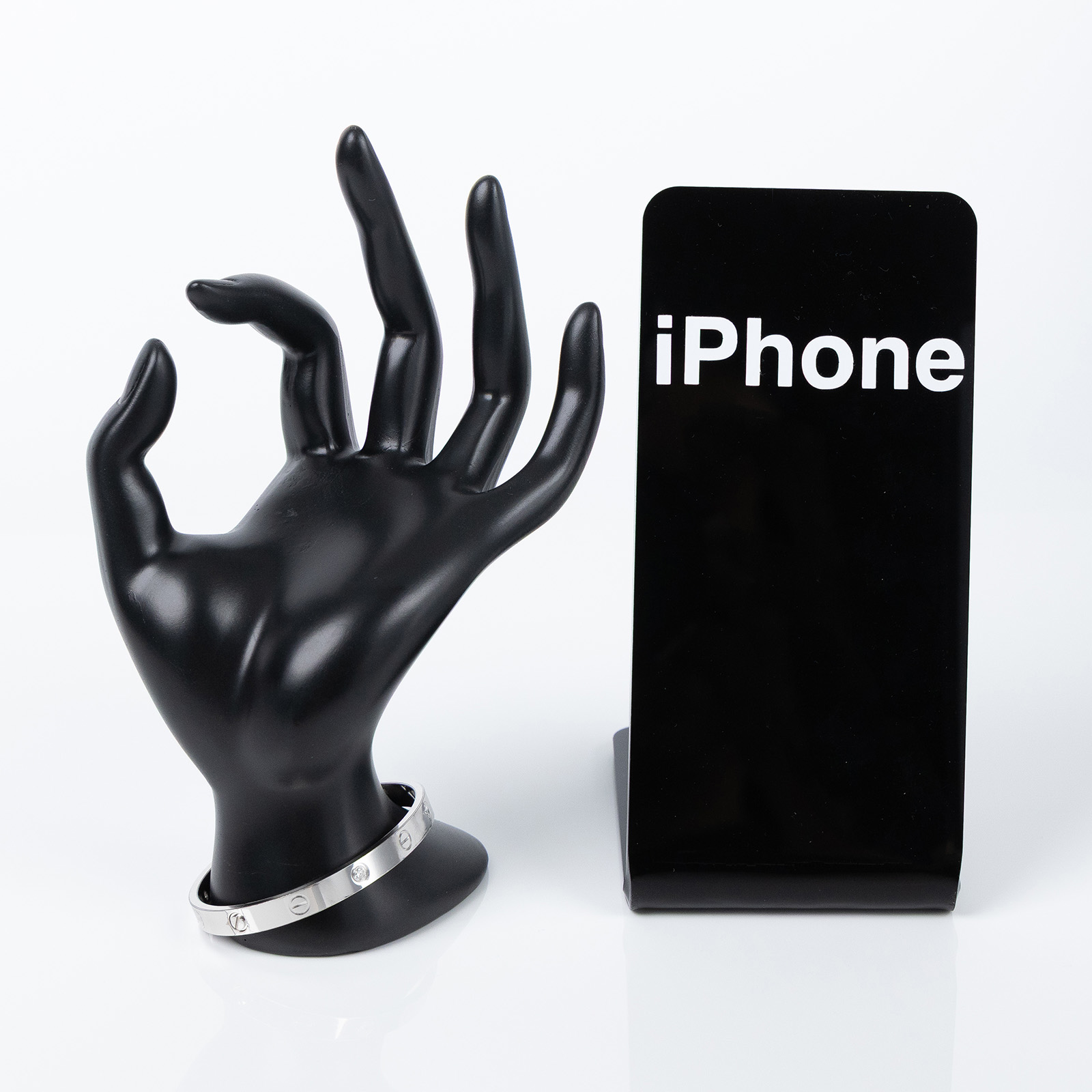 卡地亞 CARTIER Love 手環 經典款 4顆鑽石 B6035817 K18WG LOVE 4P手環 原廠盒子/保書