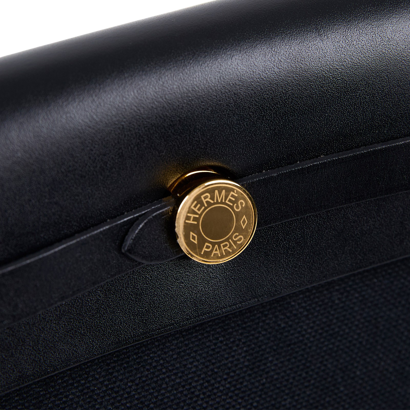 愛馬仕 Hermès Herbag Zip 20 金色五金 黑色 H086430CCAA W刻/H086430CCAA  防塵袋/原廠盒子/購買證明影本