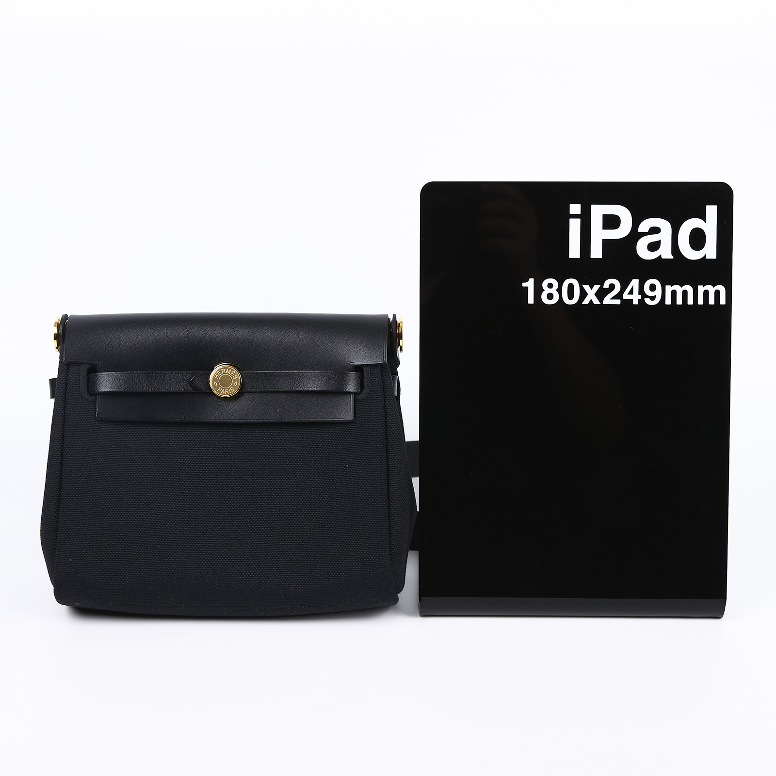 愛馬仕 Hermès Herbag Zip 20 金色五金 黑色 H086430CCAA W刻/H086430CCAA  防塵袋/原廠盒子/購買證明影本