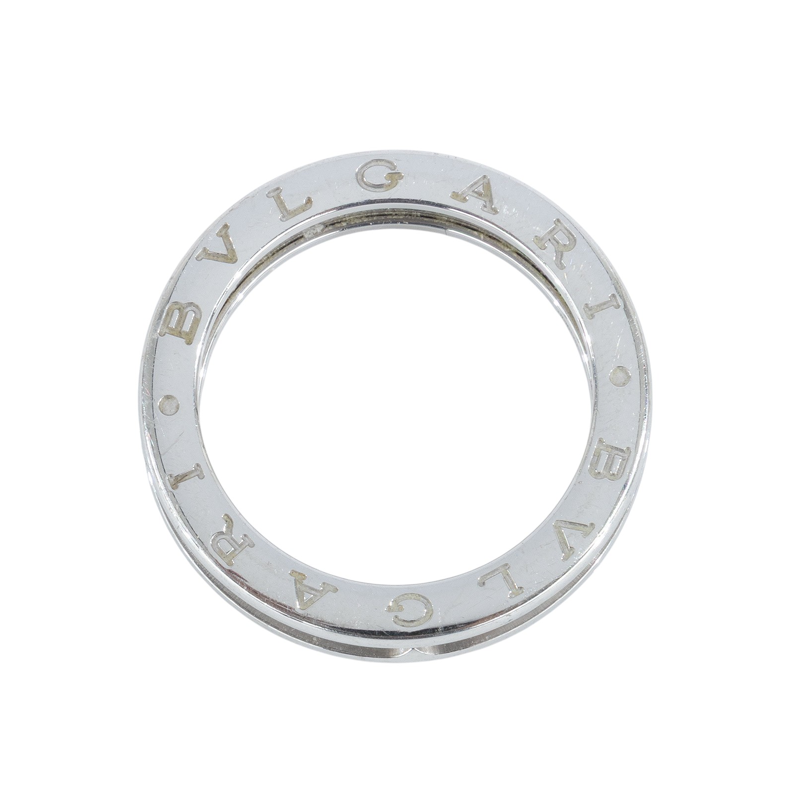 寶格麗 BVLGARI B.zero1 Ring 戒指 白金 336030 WG B.zero1 戒指 原廠盒子/保證卡/防塵袋