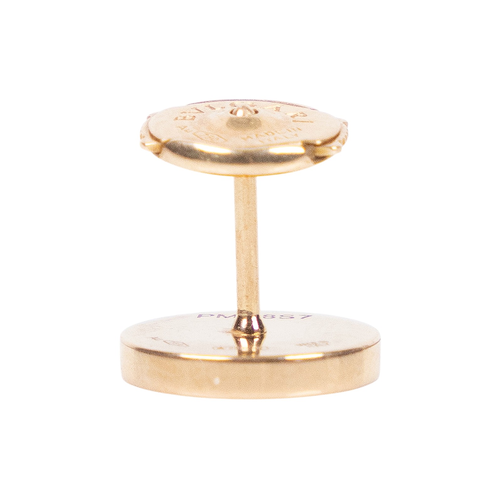 寶格麗 BVLGARI 單邊耳環 耳釘 354730 18K RG 黑瑪瑙單邊耳環 原廠盒子/保證卡