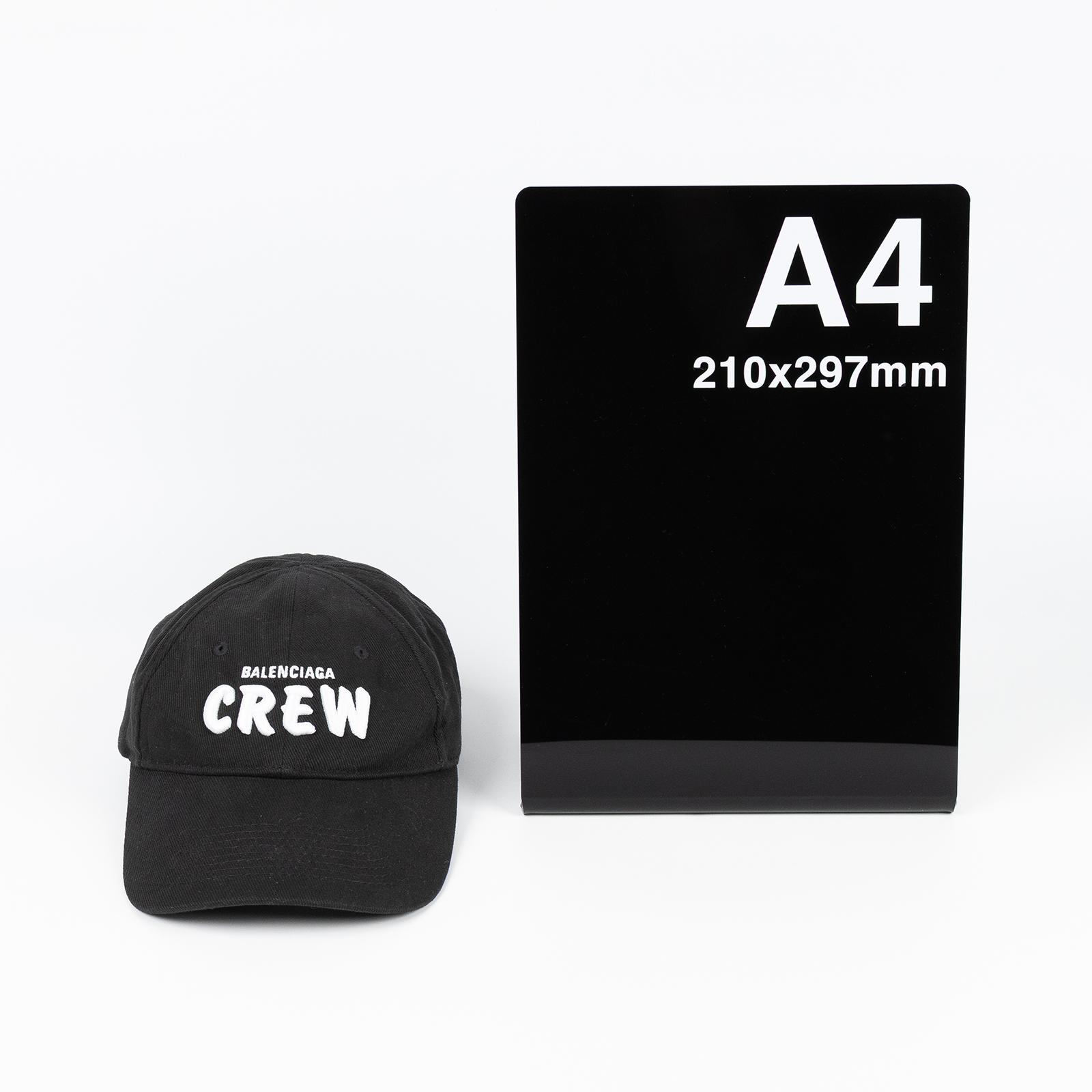 巴黎世家 BALENCIAGA Crew 老帽 617139310B2_L 黑色CREW老帽 無附屬品