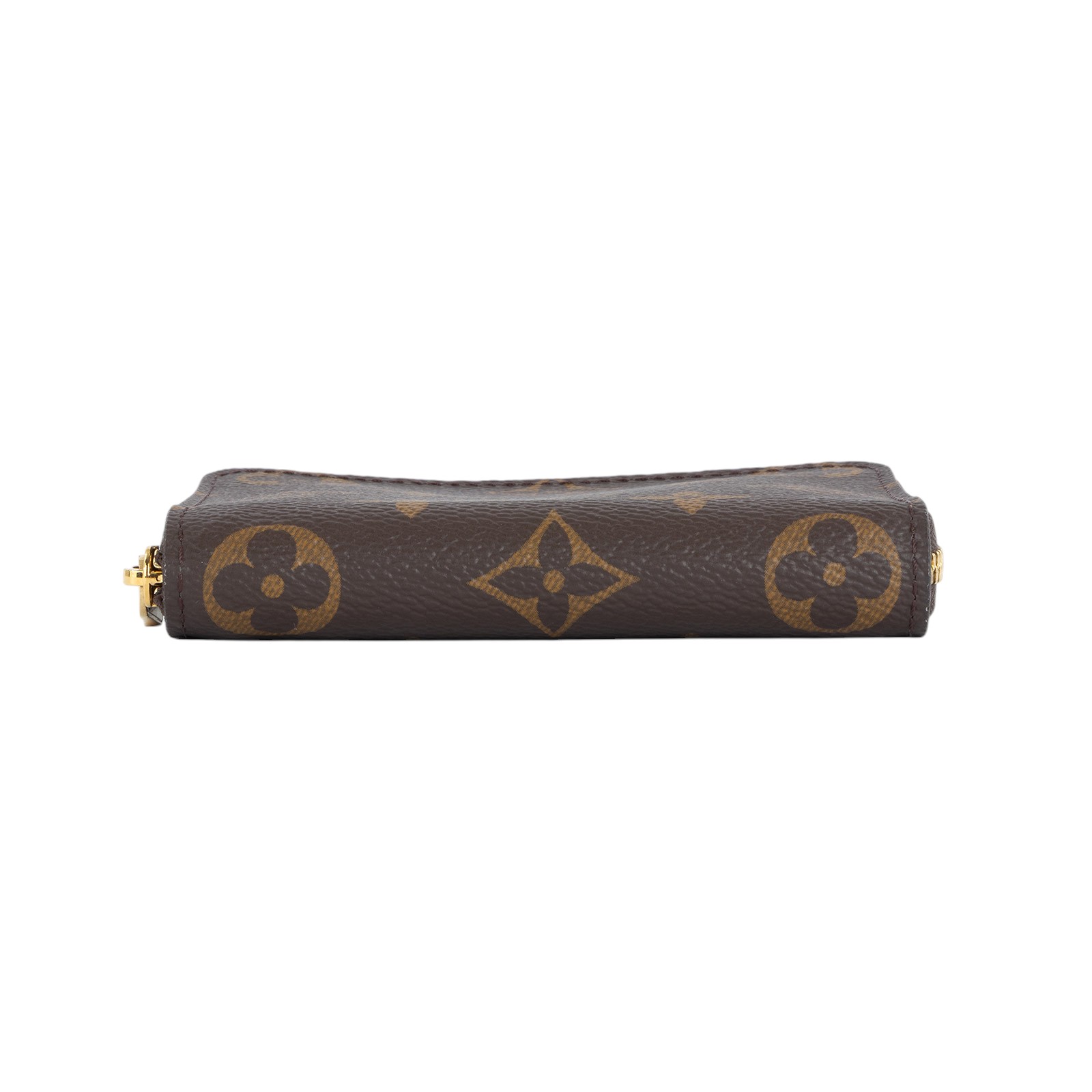 路易威登 LOUIS VUITTON 拉鏈零錢包 經典帆布 M60067 晶片款 棕原花拉鏈零錢包 防塵袋