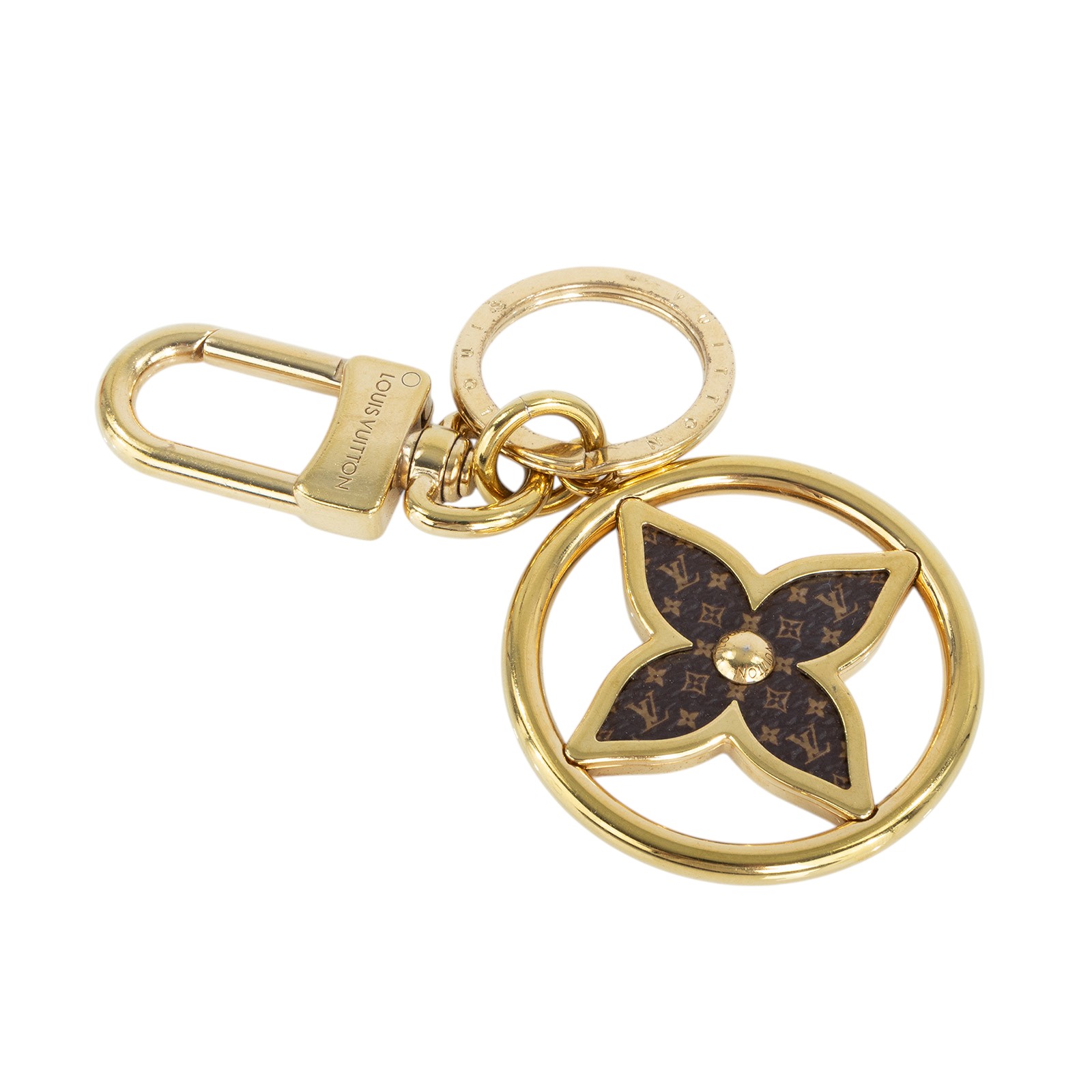 路易威登 LOUIS VUITTON Puzzle Flower Monogram 鑰匙圈 M01207  原廠盒子/防塵袋