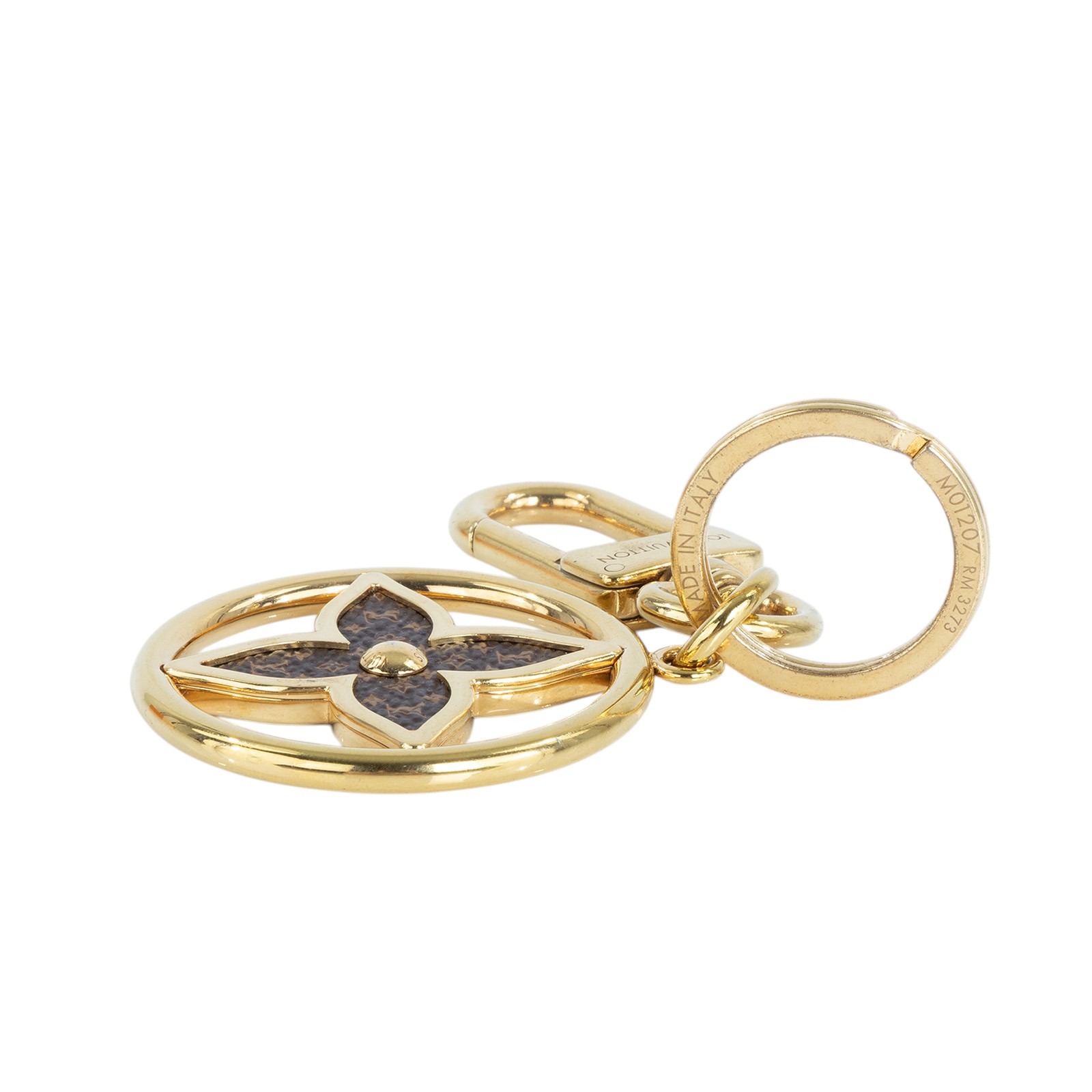 路易威登 LOUIS VUITTON Puzzle Flower Monogram 鑰匙圈 M01207  原廠盒子/防塵袋