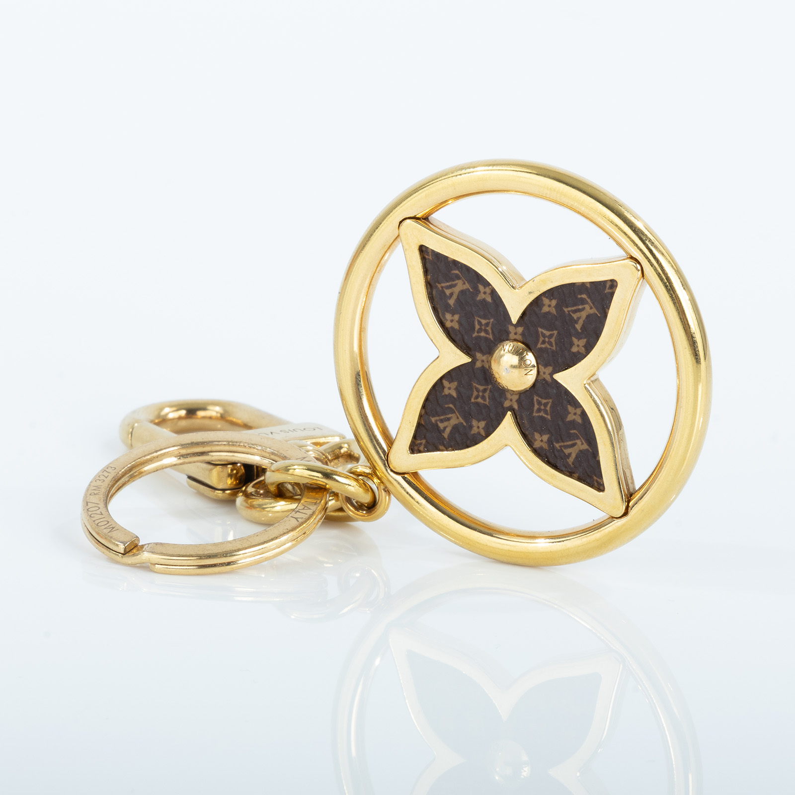 路易威登 LOUIS VUITTON Puzzle Flower Monogram 鑰匙圈 M01207  原廠盒子/防塵袋