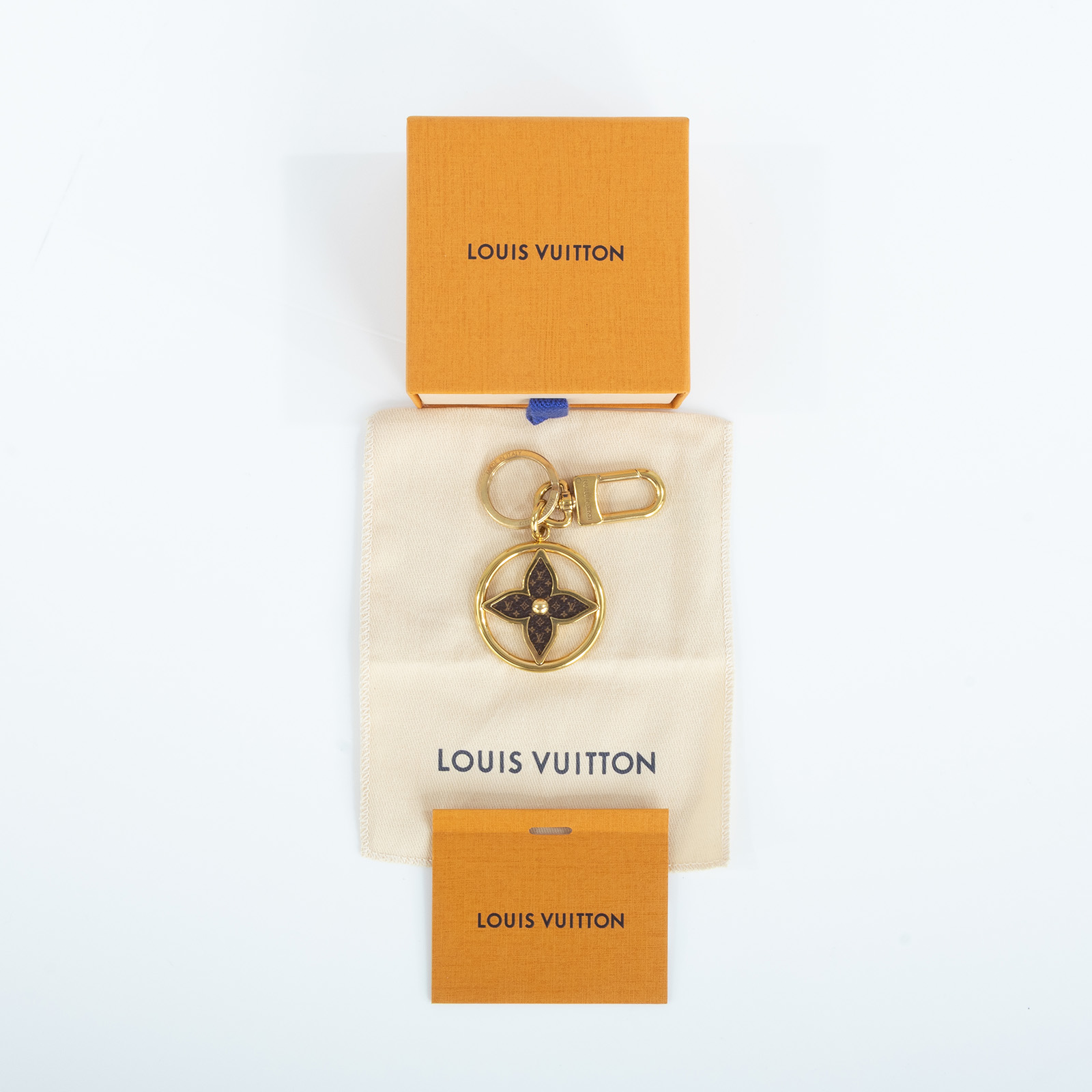 路易威登 LOUIS VUITTON Puzzle Flower Monogram 鑰匙圈 M01207  原廠盒子/防塵袋