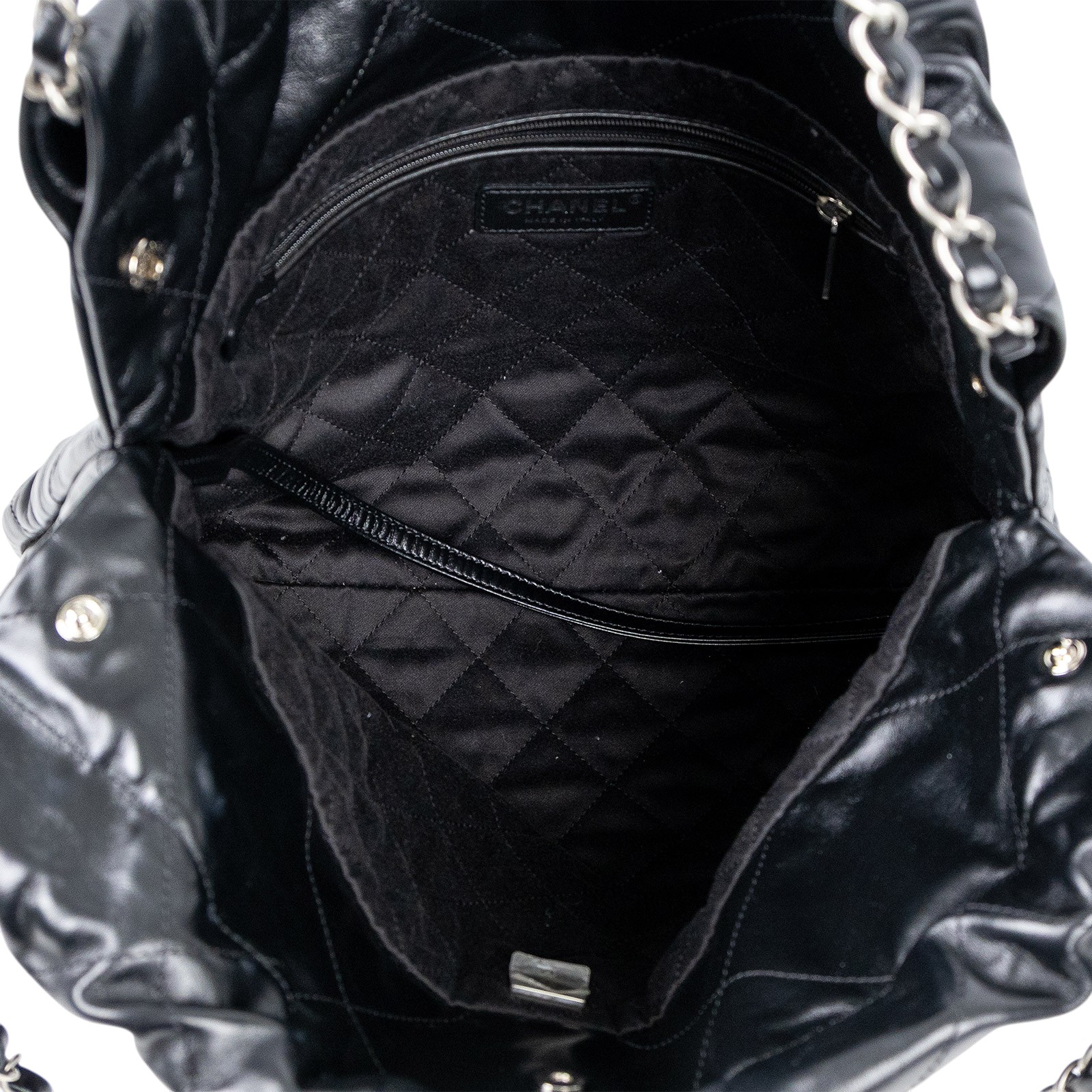 香奈兒 CHANEL 22 小型 束口包 AS3260 晶片款 黑銀22小號 無附屬品