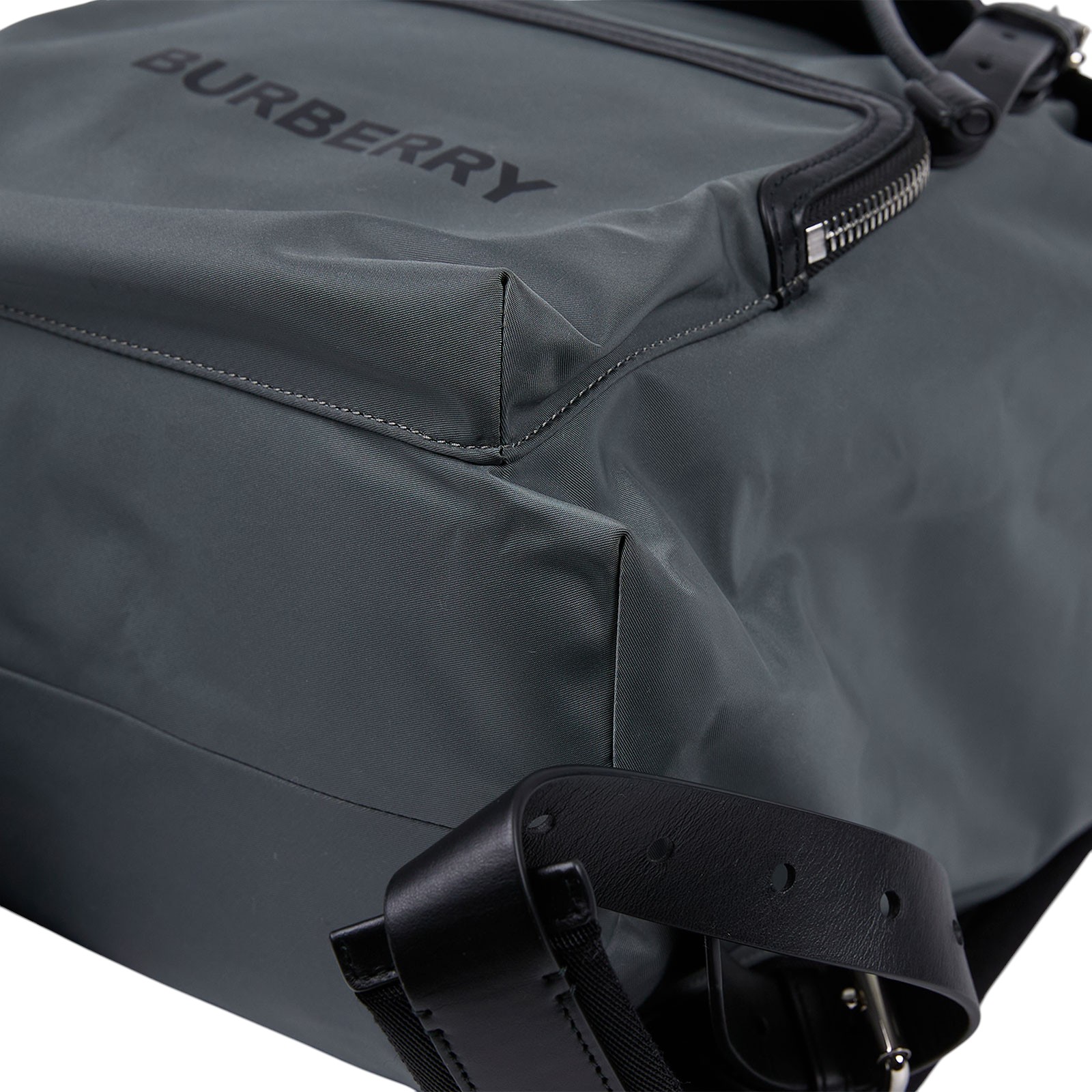 博柏利 BURBERRY Aviator Rucksack 後背包 80618041 灰綠尼龍後背包 防塵袋