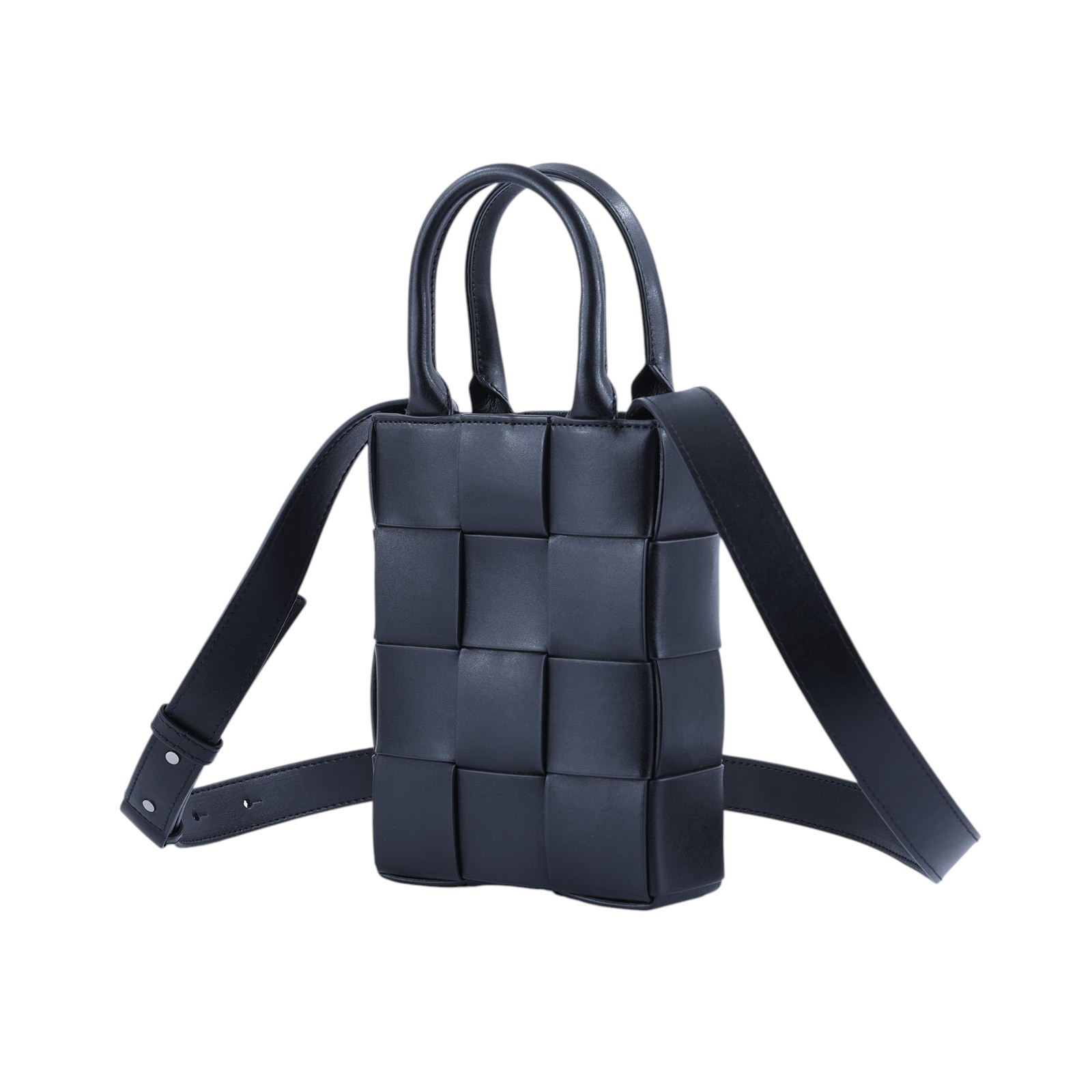 寶緹嘉 BOTTEGA VENETA Cassette 迷你 托特包 709341VMAY1 晶片款 黑CASSETTE TOTE 防塵袋