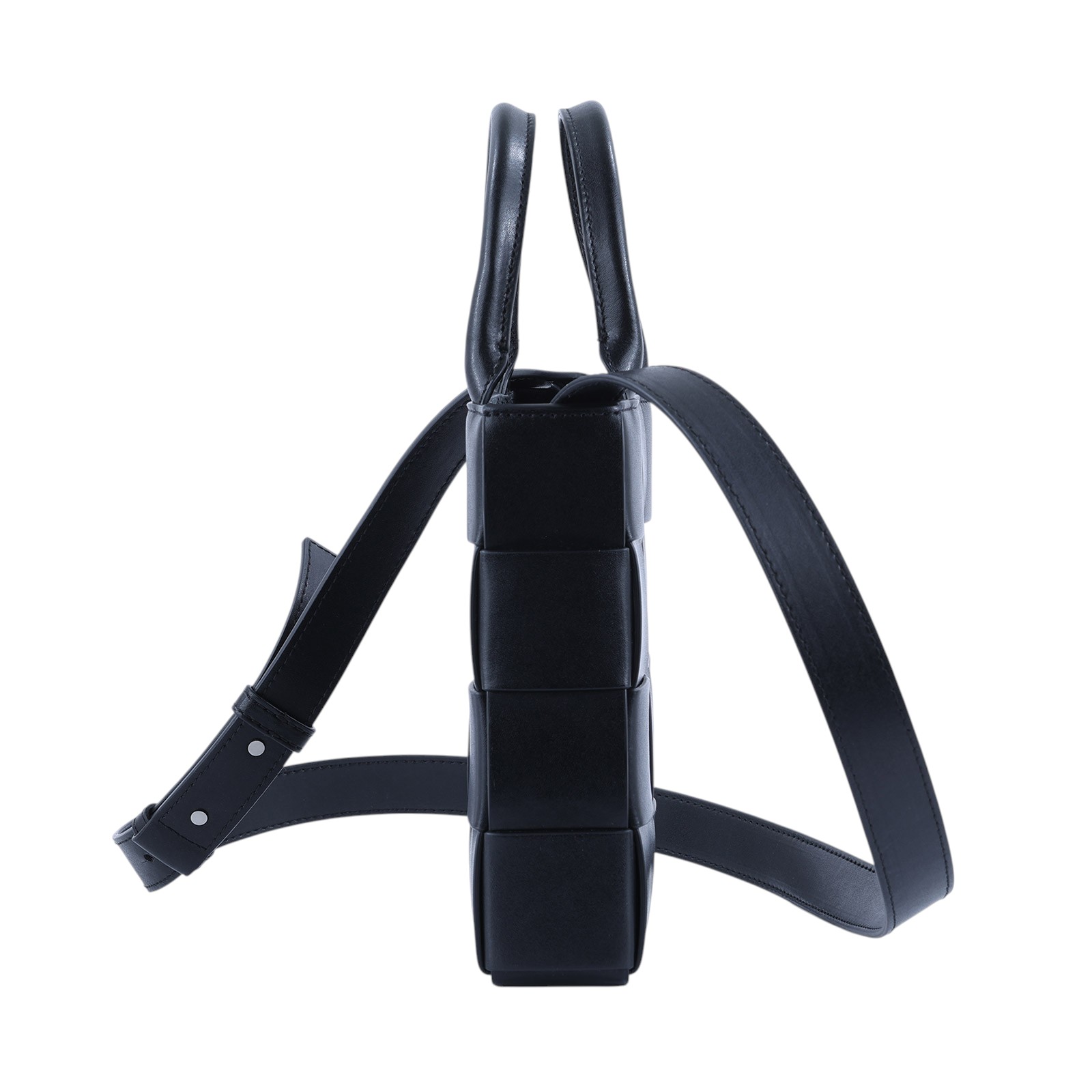 寶緹嘉 BOTTEGA VENETA Cassette 迷你 托特包 709341VMAY1 晶片款 黑CASSETTE TOTE 防塵袋