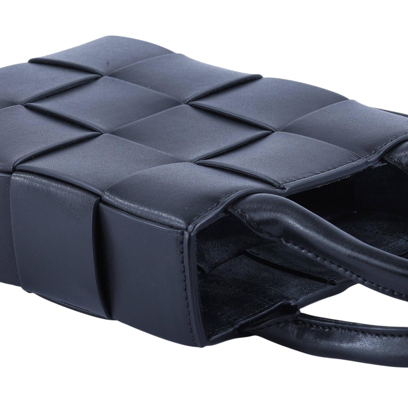 寶緹嘉 BOTTEGA VENETA Cassette 迷你 托特包 709341VMAY1 晶片款 黑CASSETTE TOTE 防塵袋