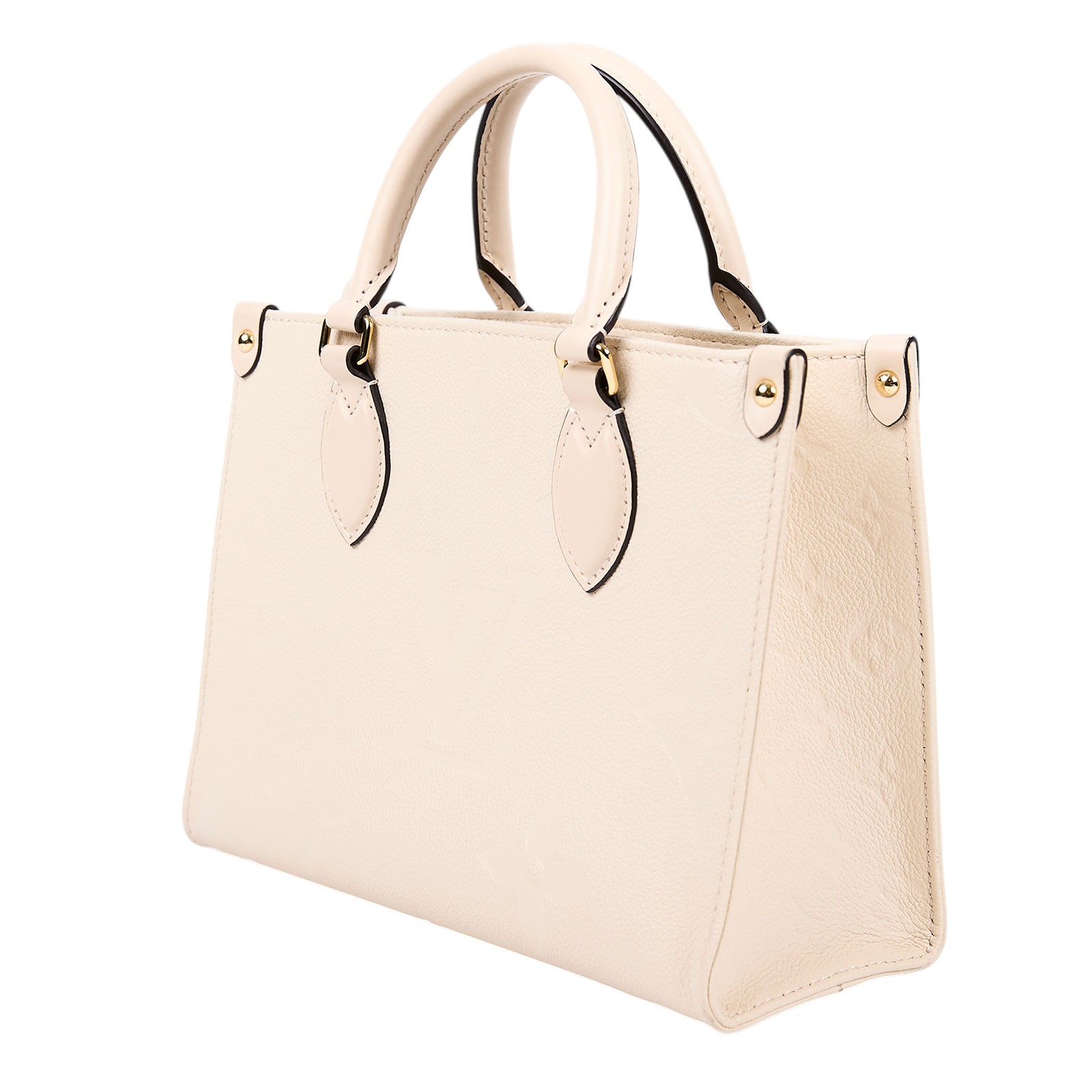 路易威登 LOUIS VUITTON OnTheGo PM 肩背包 手提 奶油色 M46569 晶片款 奶油白OnTheGo PM 防塵袋