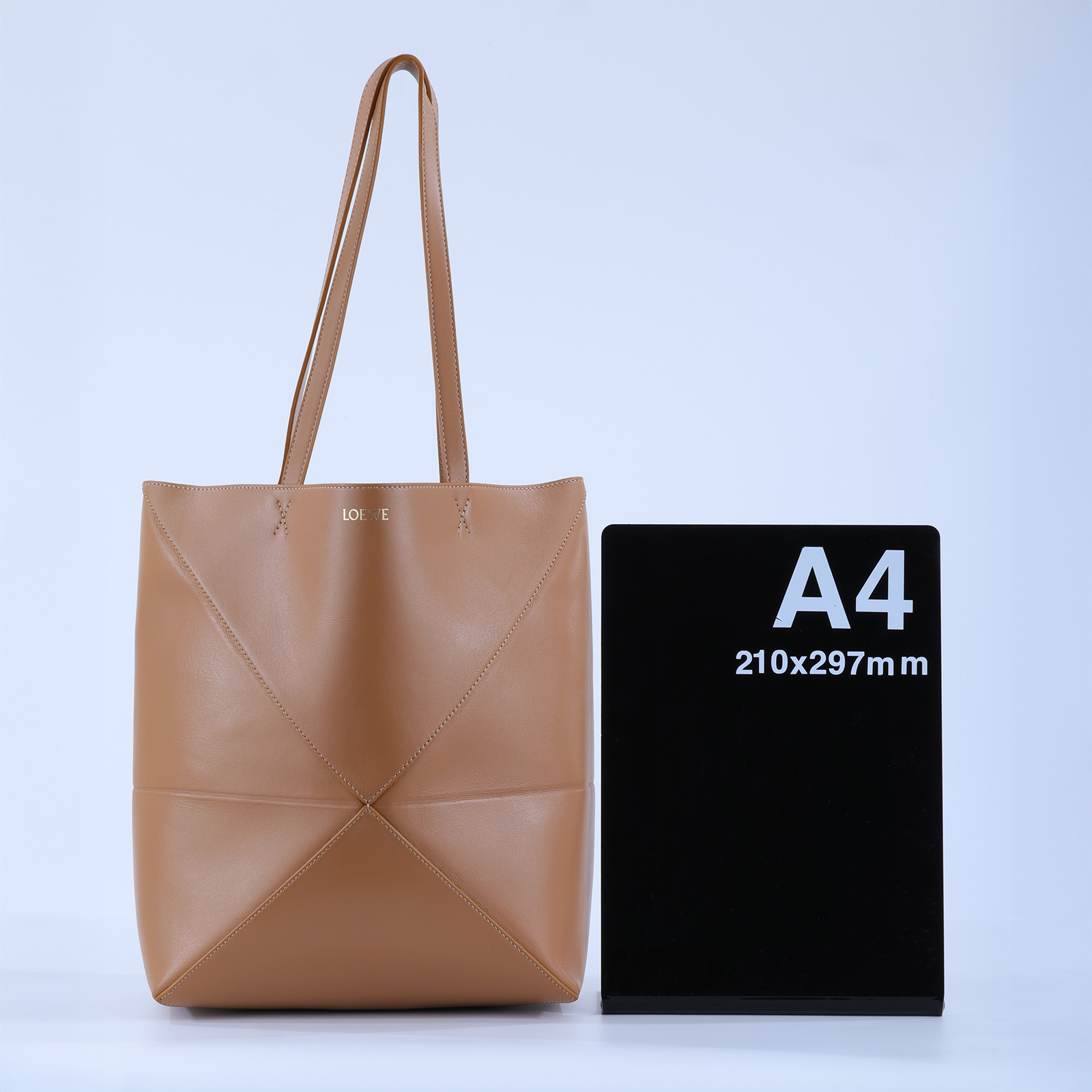 羅意威 LOEWE Puzzle Fold Tote 肩背 手提包 A657G50X01 焦糖Medium Puzzle Fold 防塵袋