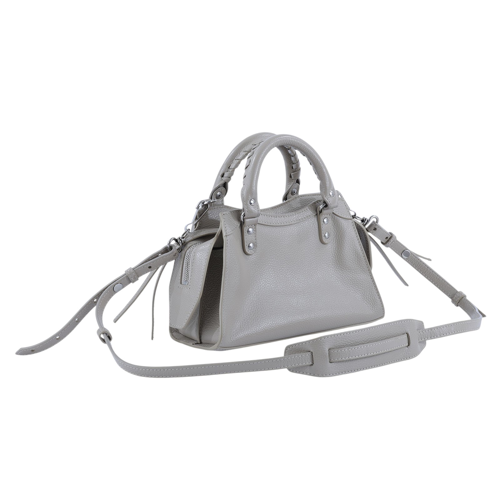 巴黎世家 BALENCIAGA Neo Calassic 迷你 機車包 63852415Y4Y 奶茶Neo City 牛皮迷你兩用機車包 防塵袋