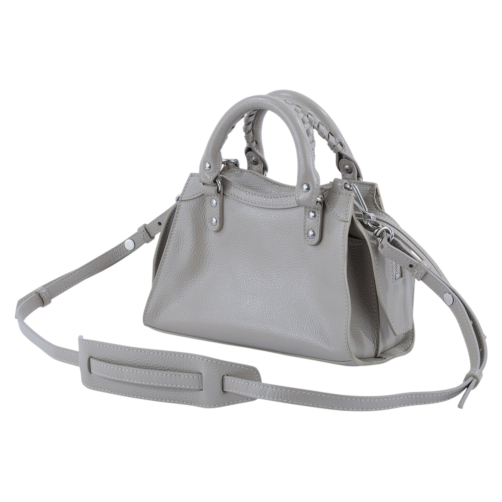 巴黎世家 BALENCIAGA Neo Calassic 迷你 機車包 63852415Y4Y 奶茶Neo City 牛皮迷你兩用機車包 防塵袋