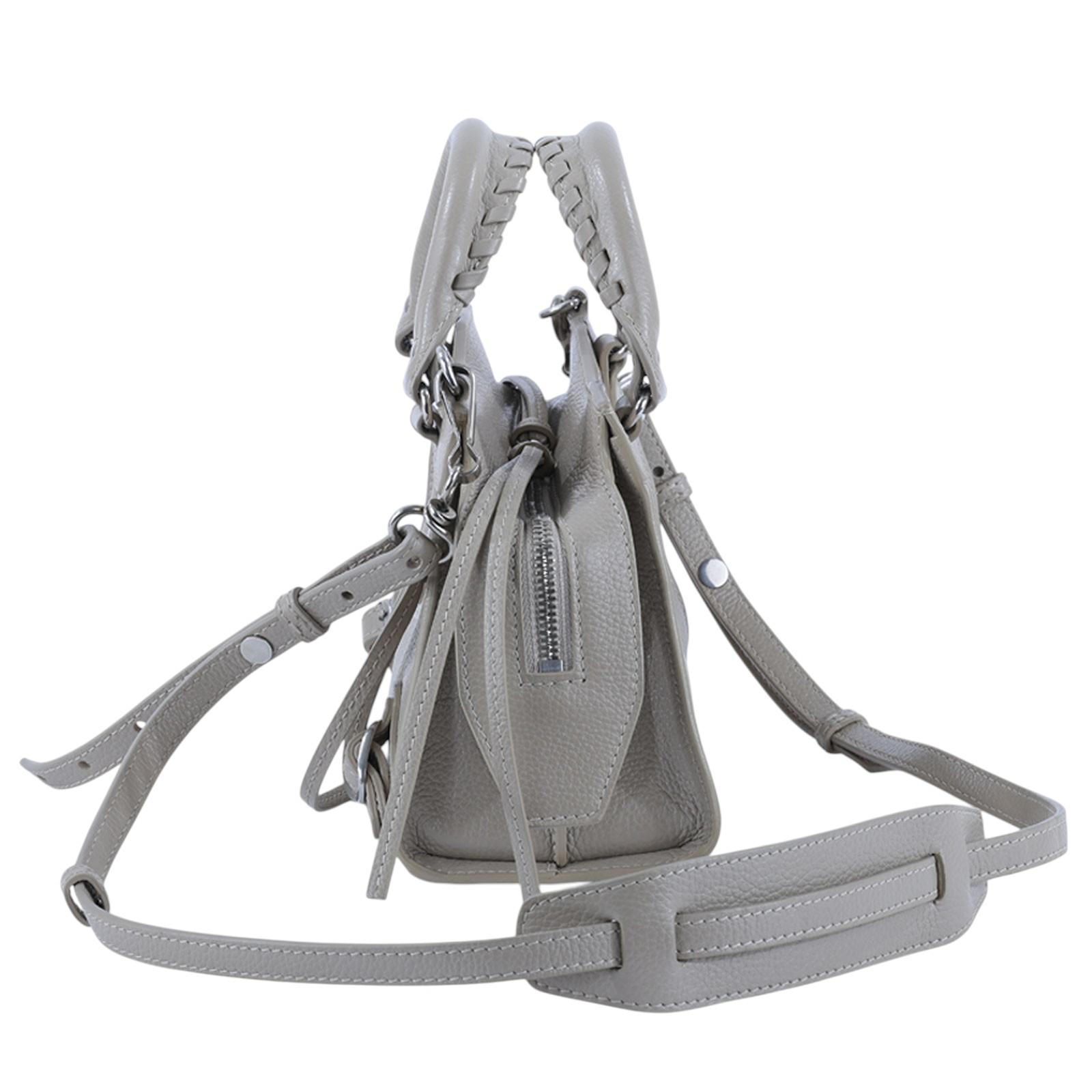 巴黎世家 BALENCIAGA Neo Calassic 迷你 機車包 63852415Y4Y 奶茶Neo City 牛皮迷你兩用機車包 防塵袋