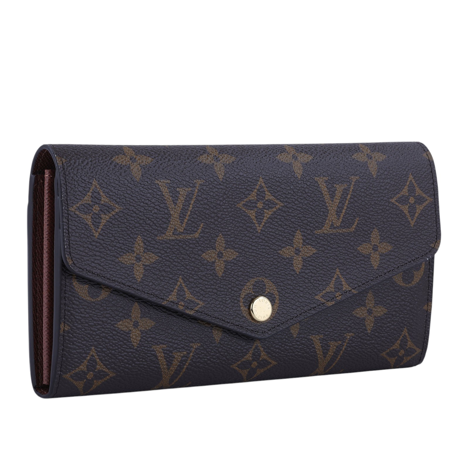 路易威登 LOUIS VUITTON Sarah 錢包 口蓋長夾 棕色 M60531 晶片款 原花SARAH 長夾 防塵袋