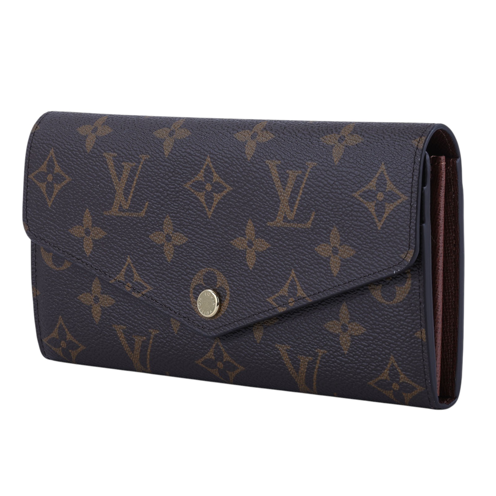 路易威登 LOUIS VUITTON Sarah 錢包 口蓋長夾 棕色 M60531 晶片款 原花SARAH 長夾 防塵袋