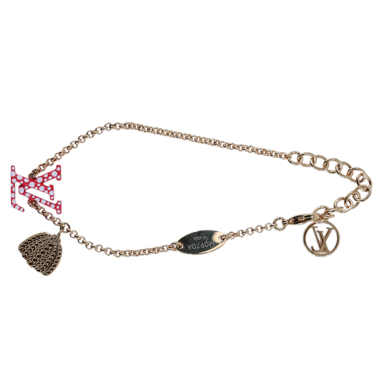 路易威登 LOUIS VUITTON 草間彌生聯名 手鍊 M0970A LV x YK ICONIC INFINITY DOTS手鍊 原廠盒子/防塵袋