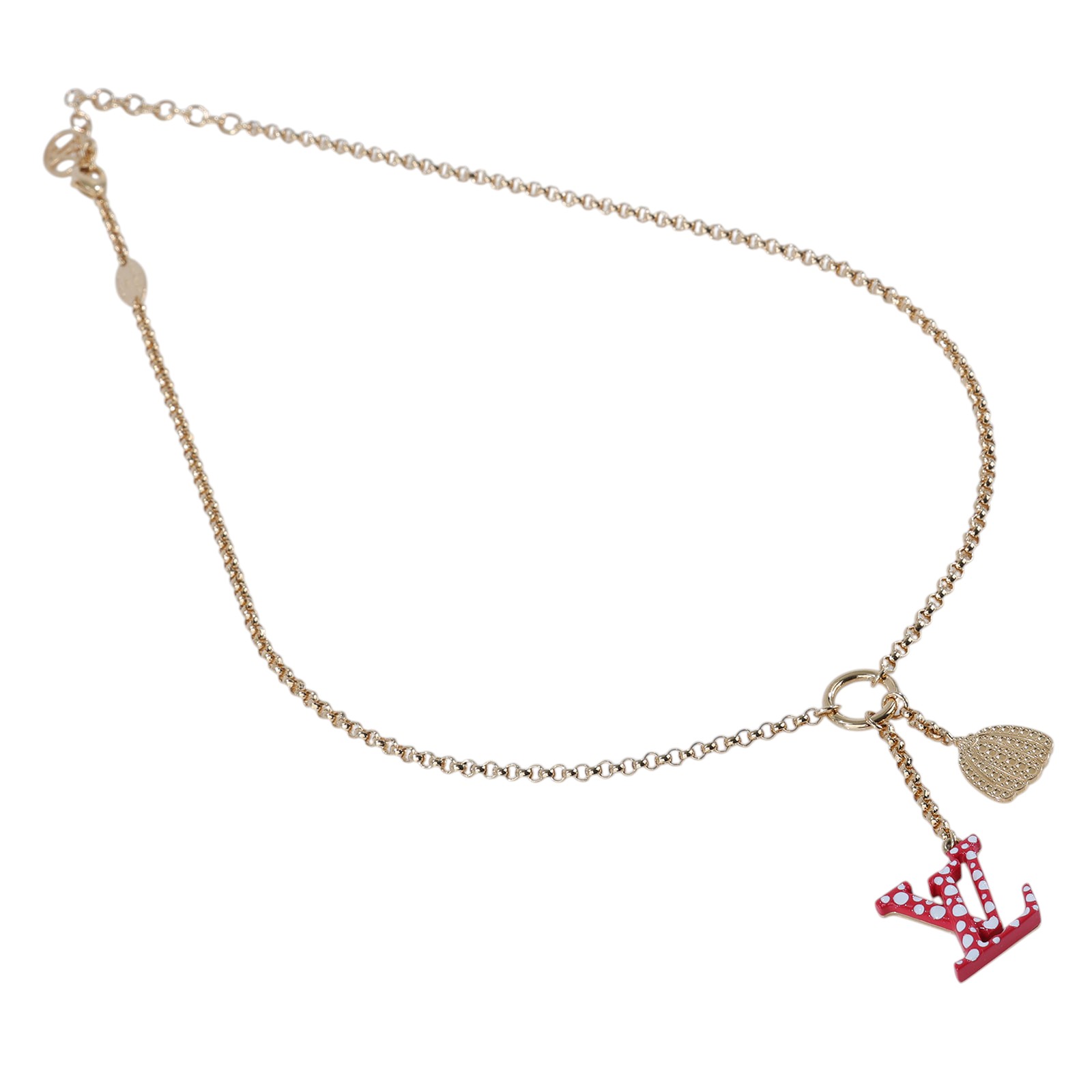 路易威登 LOUIS VUITTON 草間彌生聯名 LV Iconic 項鍊 M01081  原廠盒子/防塵袋