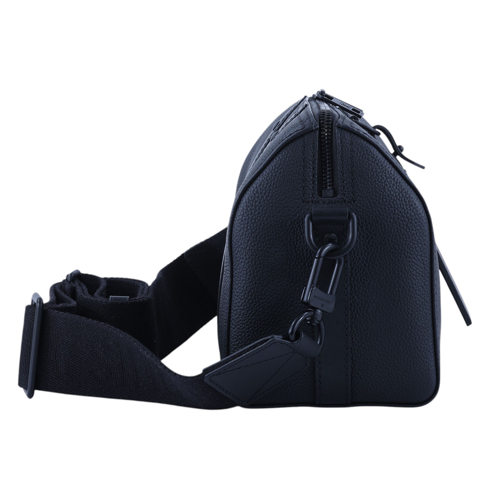 路易威登 LOUIS VUITTON City Keepall 肩背 波士頓包 黑色 M59255 晶片款  原廠盒子/防塵袋/購買證明