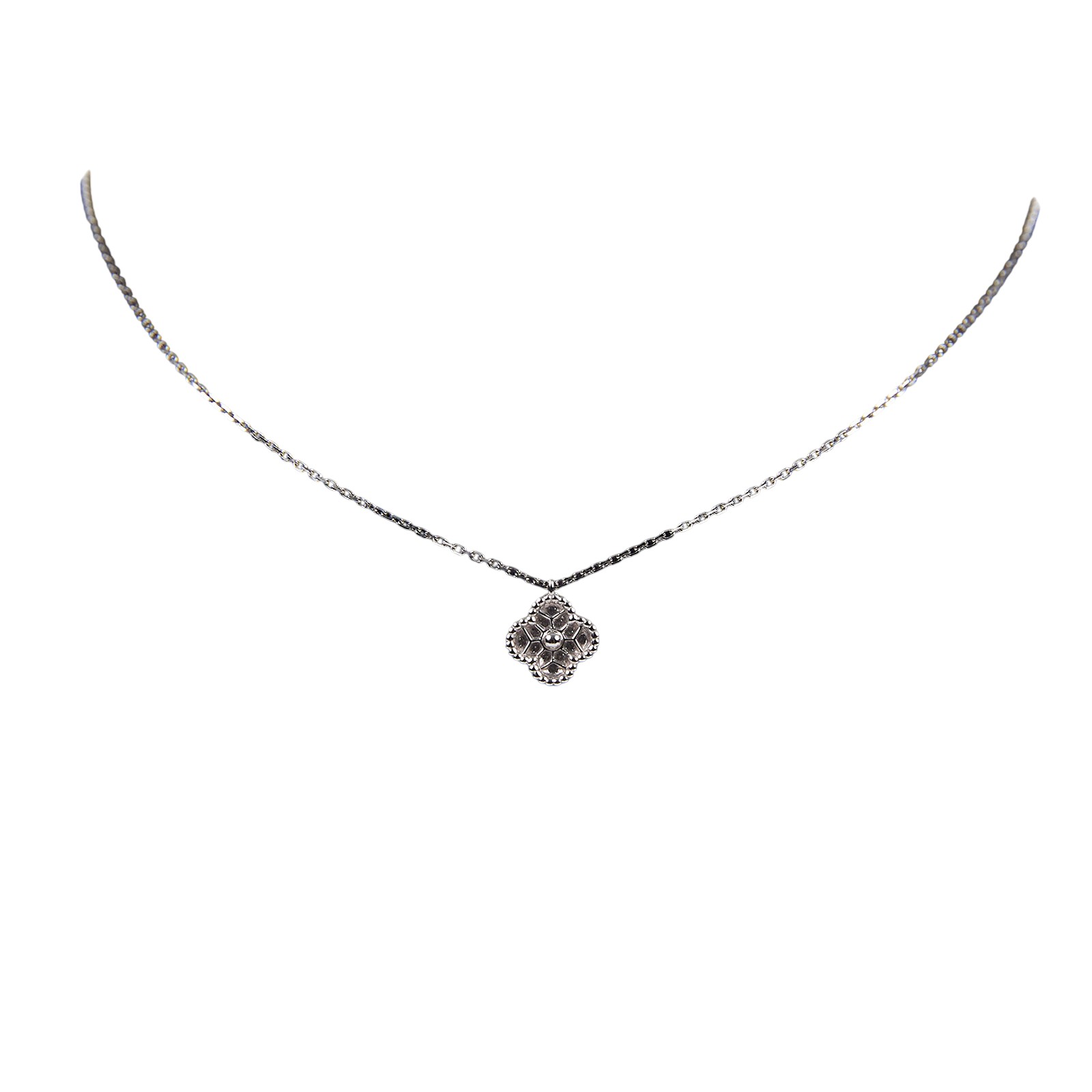 梵克雅寶 Van Cleef & Arpels Sweet Alhambra 吊墜 VCARO85900  防塵袋/原廠盒子/保書