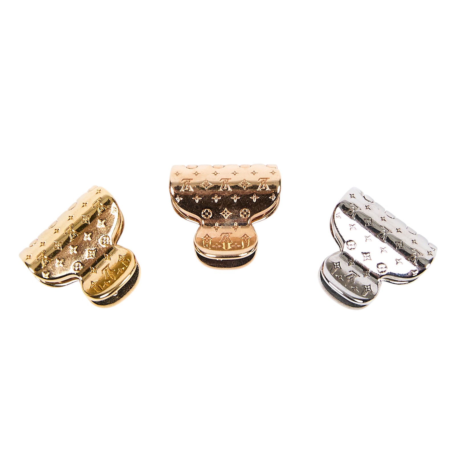 路易威登 LOUIS VUITTON Nanogram 髮夾組 M68940 Nanogram Hair Clip Set 三色髮夾 原廠盒子