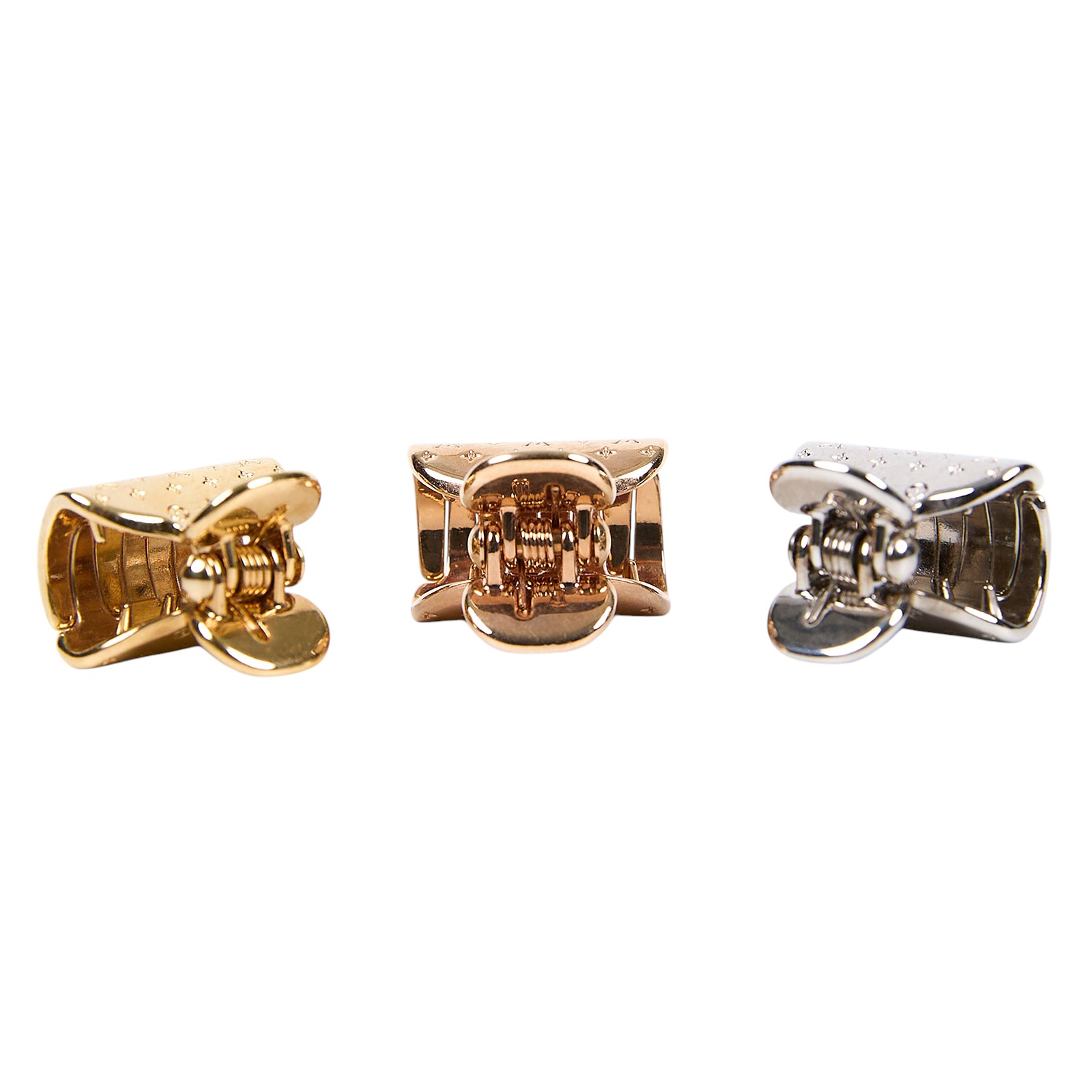 路易威登 LOUIS VUITTON Nanogram 髮夾組 M68940 Nanogram Hair Clip Set 三色髮夾 原廠盒子