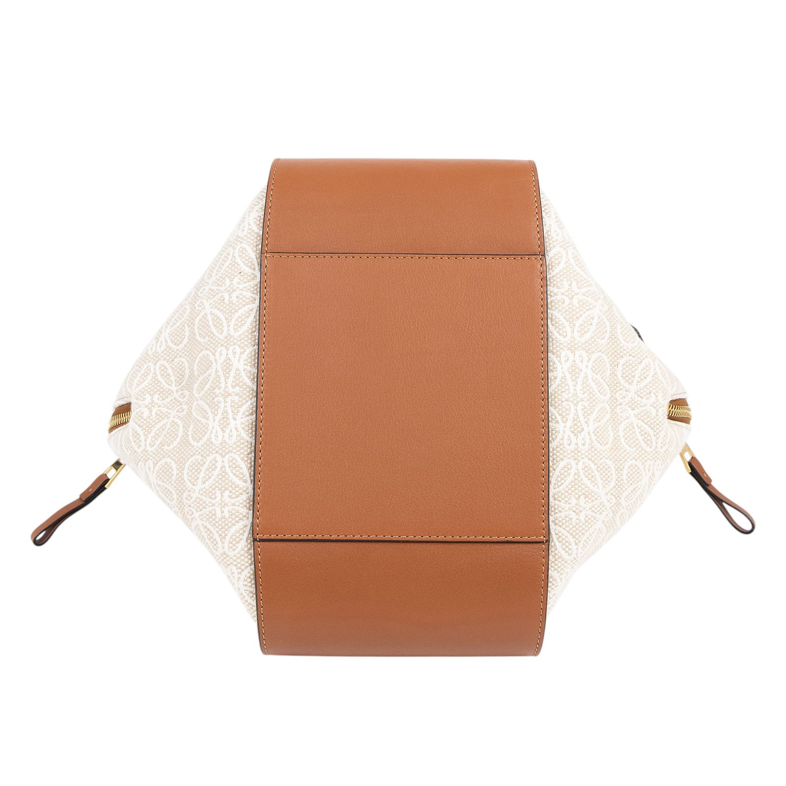 羅意威 LOEWE Compact Hammock bag 小牛皮 肩背 吊床包 A538H13X35  防塵袋