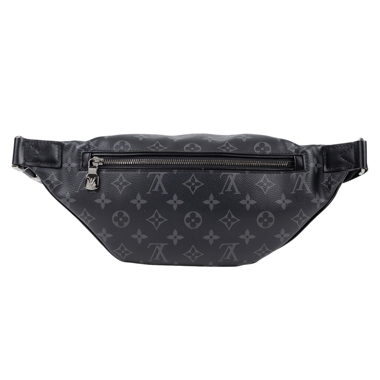 路易威登 LOUIS VUITTON Discovery PM 腰包 Eclipse 黑色 M46035 晶片款  原廠盒子/防塵袋/購買證明