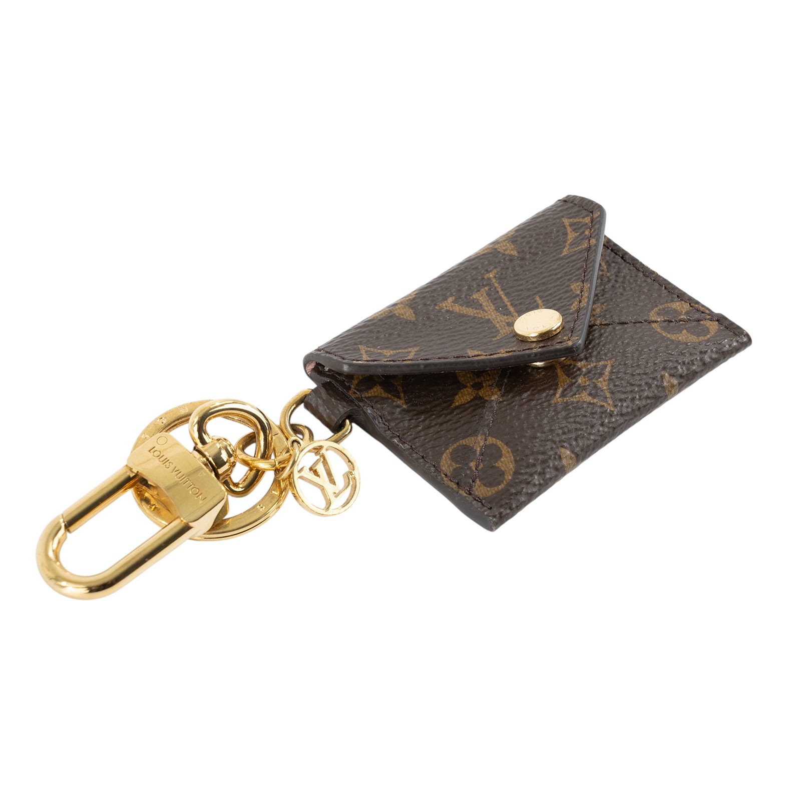 路易威登 LOUIS VUITTON Kirigami Pouch 收納袋吊飾兼鑰匙扣 M69003 原花信封吊飾 無附屬品