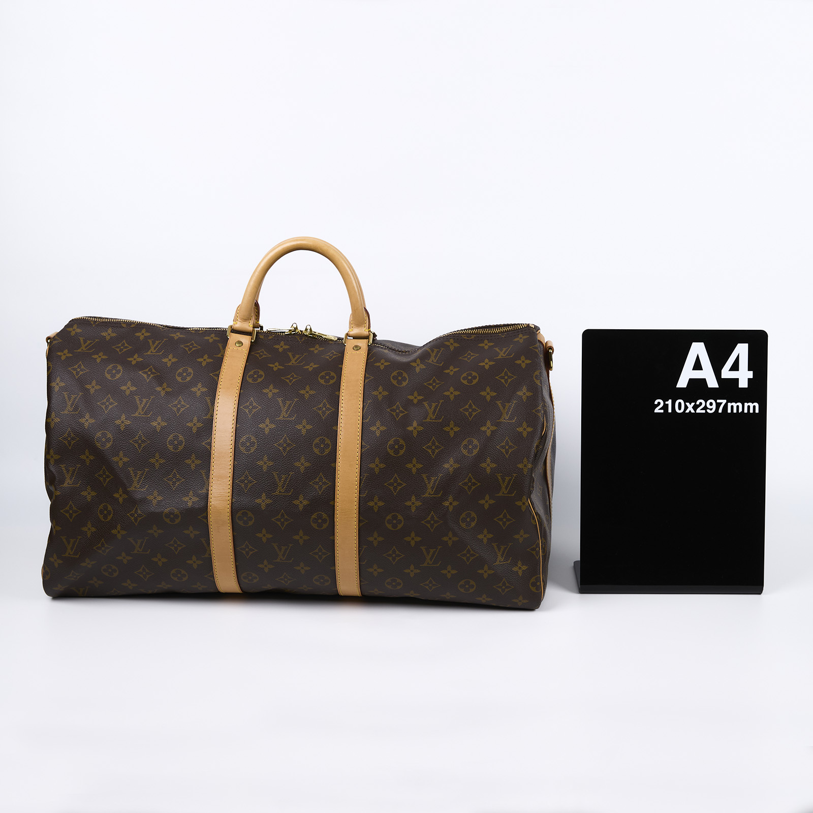 路易威登 LOUIS VUITTON Keepall Bandoulière 55 Monogram經典帆布 波士頓包  旅行袋 M41414  無附屬品(無背帶/無鎖頭)