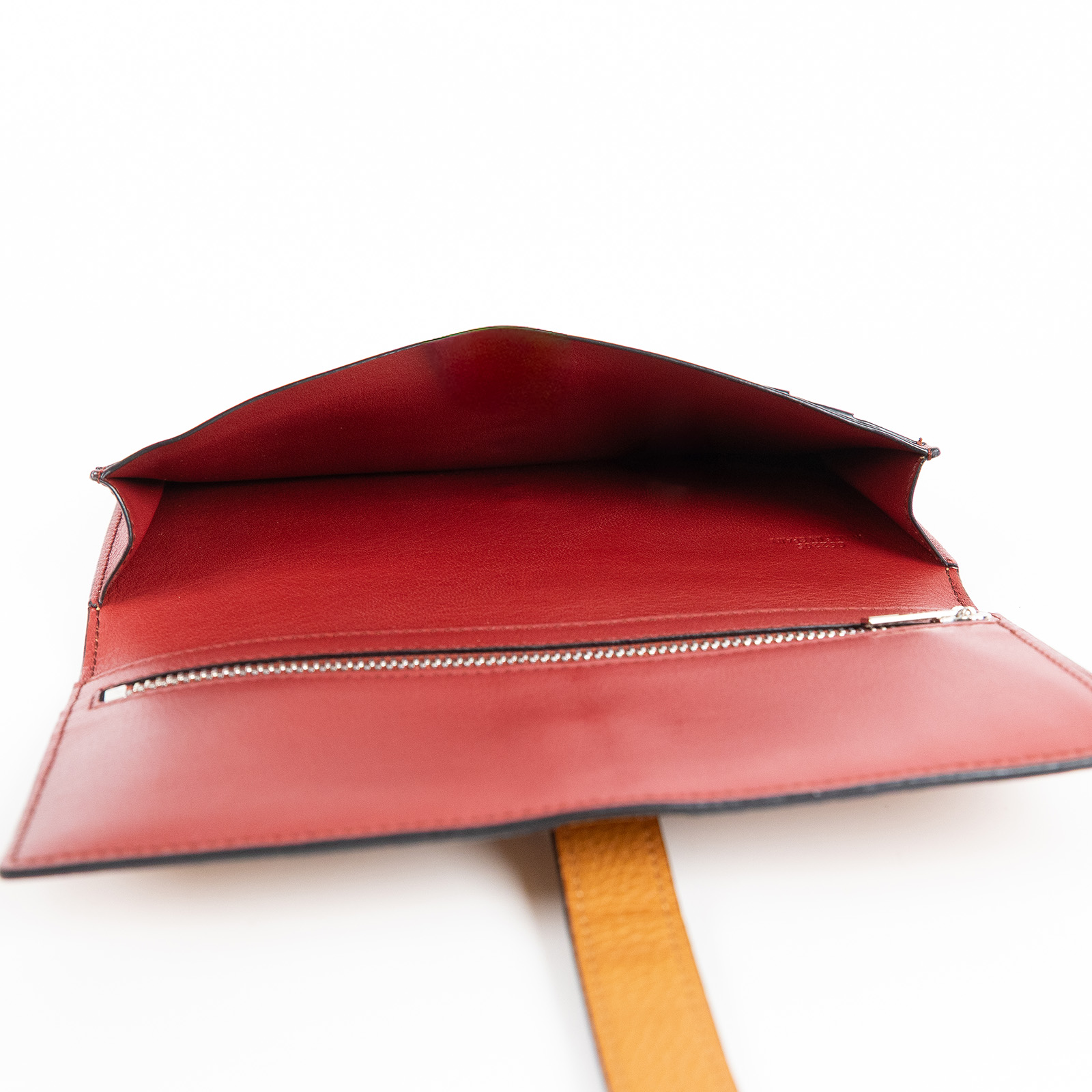 羅意威 LOEWE 粒面牛皮直式錢包 長夾 C660S40X01 咖啡長夾 防塵袋/原廠盒子