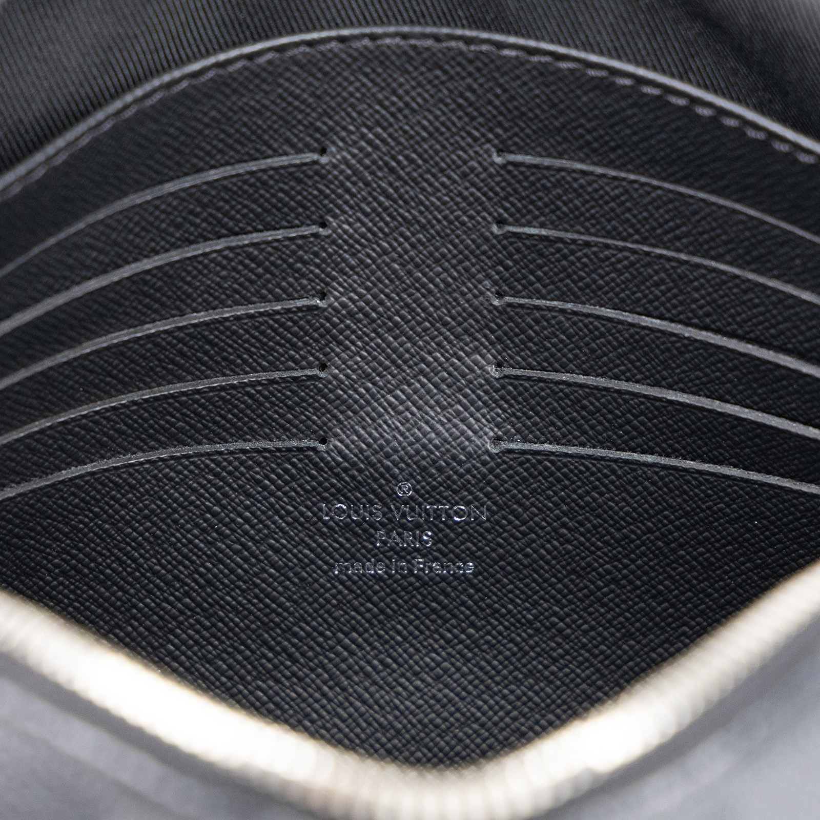 路易威登 LOUIS VUITTON Kasai 手拿包 N41664 晶片款 黑棋盤格手拿包 防塵袋