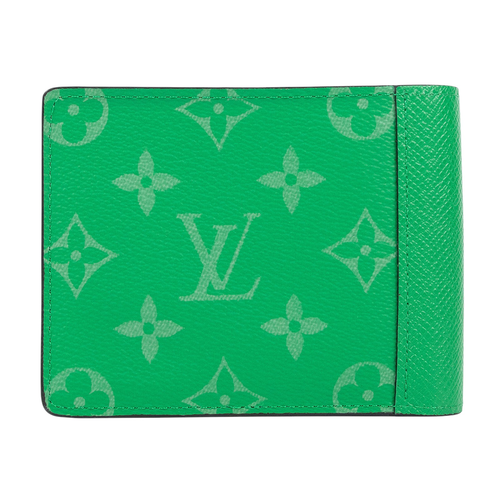 路易威登 LOUIS VUITTON Multiple Wallet 錢包短夾 綠色 M30993 晶片款 綠對開短夾 原廠盒子/防塵袋