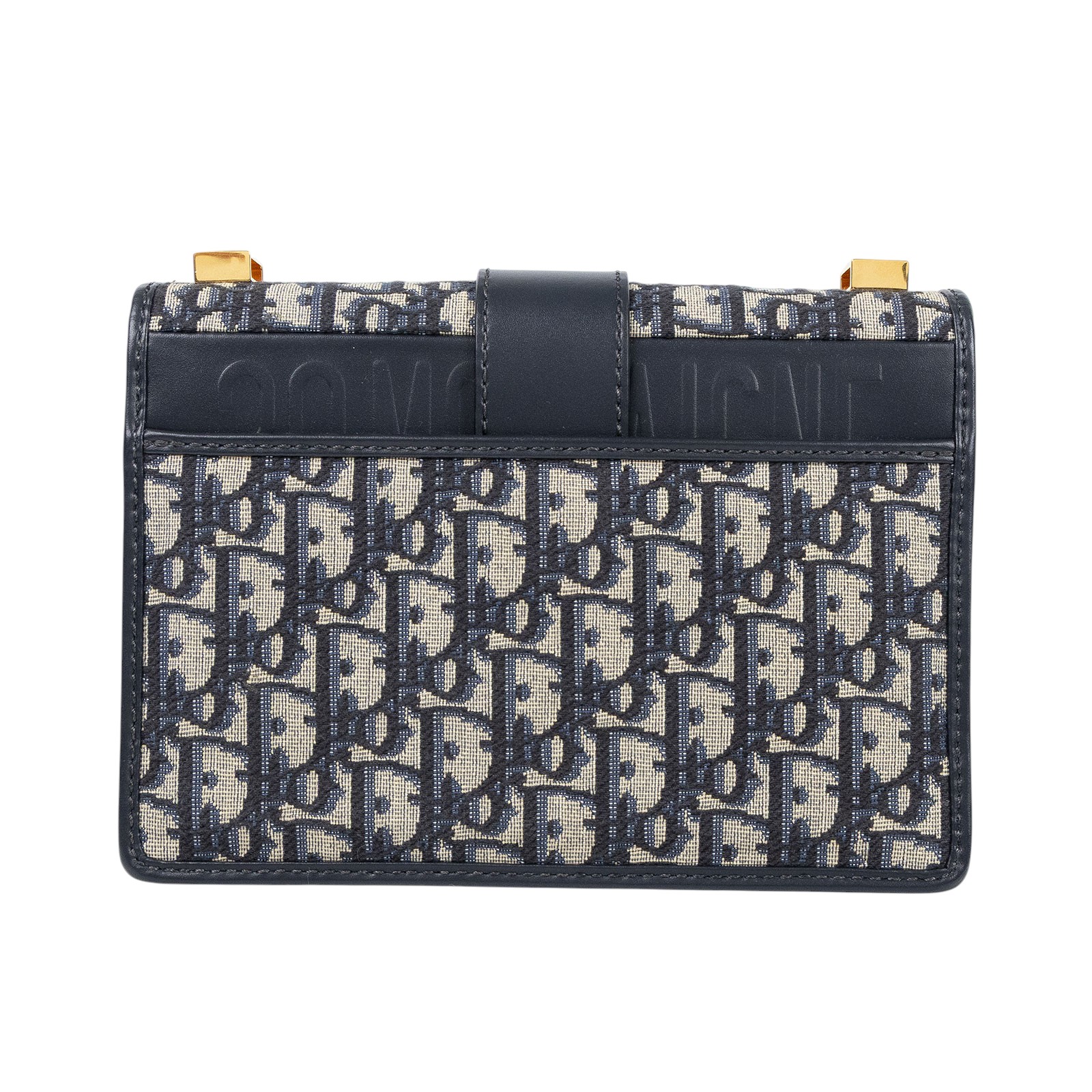 迪奧 CHRISTIAN DIOR 30 Montaigne 小型包 M9234UTZQ 藍緹花帆布蒙田 30 防塵袋/購買證明/保證卡