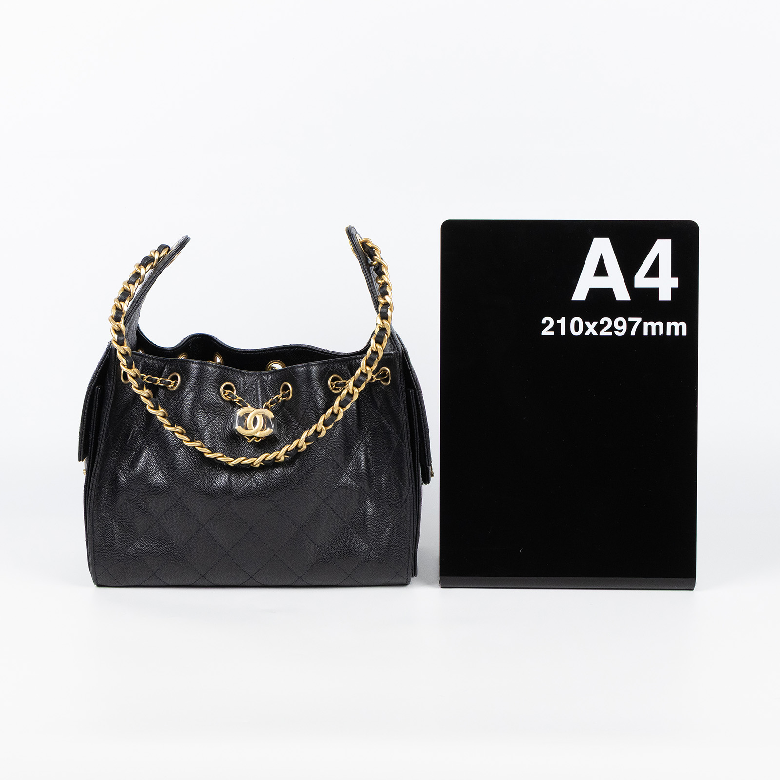香奈兒 CHANEL 25 小型包 AS5293 B203049 黑色金釦25小型HOBO 原廠盒子/防塵袋/台灣購買證明影本