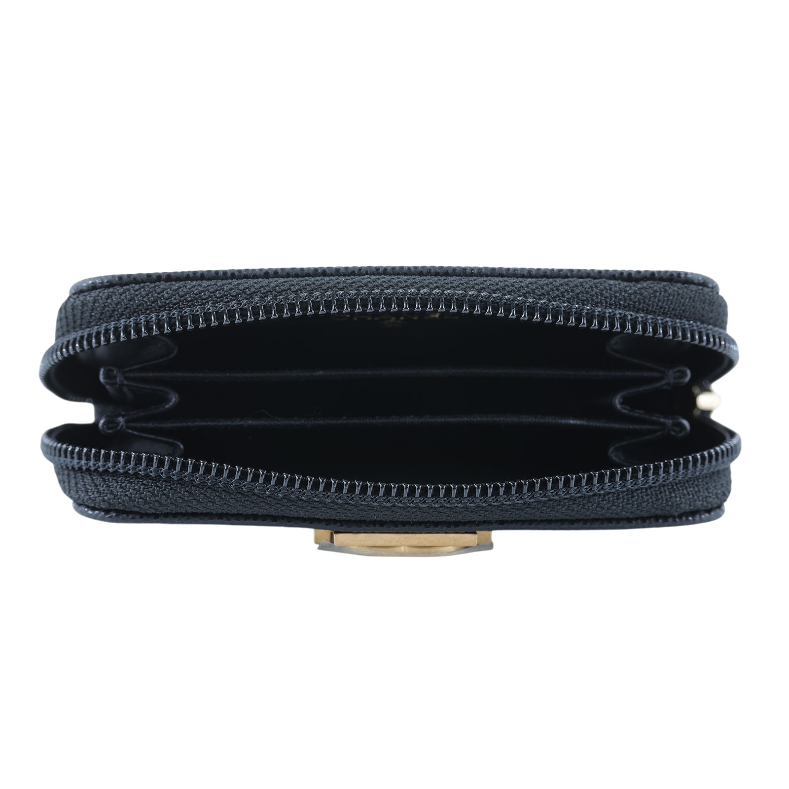 香奈兒 CHANEL BOY 拉鍊 零錢包 A80602 31開黑荔枝金釦BOY零錢包 原廠盒子/防塵袋/保證卡