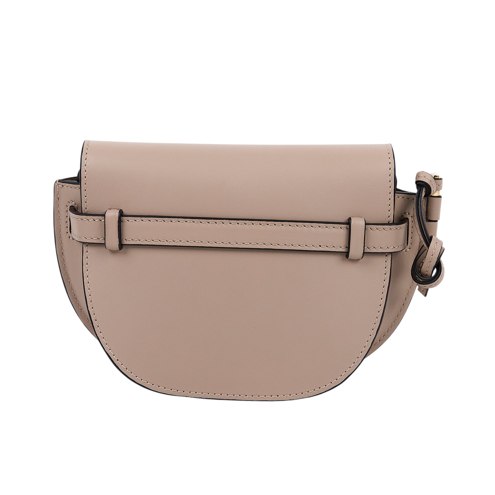 羅意威 LOEWE Mini Gate Dual bag 迷你 小牛皮 肩背包 帆布背帶 A650N46X13 沙色GATE MINI背帶款 防塵袋