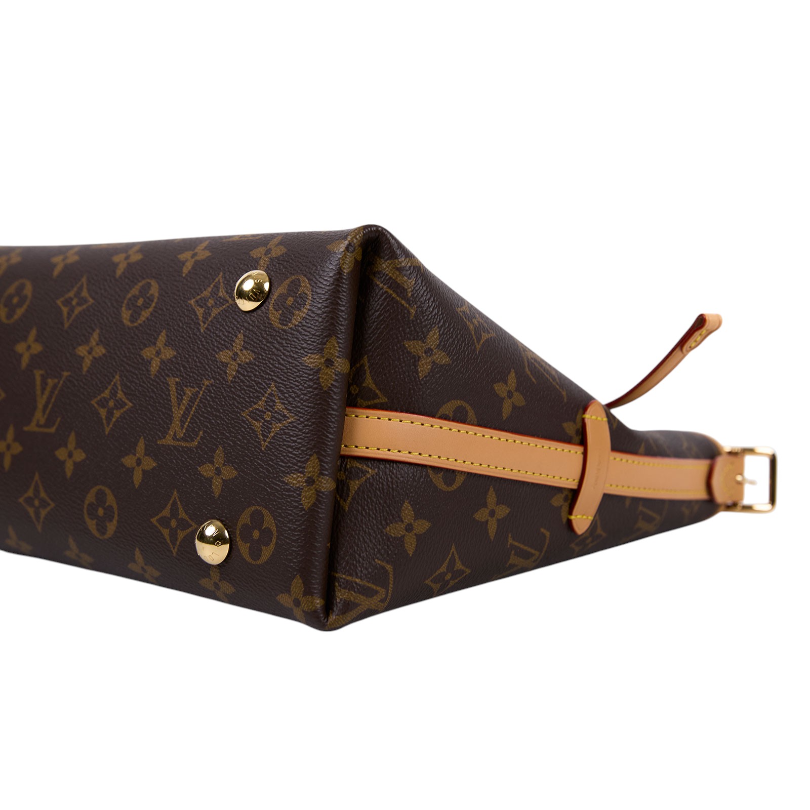 路易威登 LOUIS VUITTON CarryAll PM 原花 肩背包 M46203 晶片款 棕原花CarryAll PM 原廠盒子/購買證明