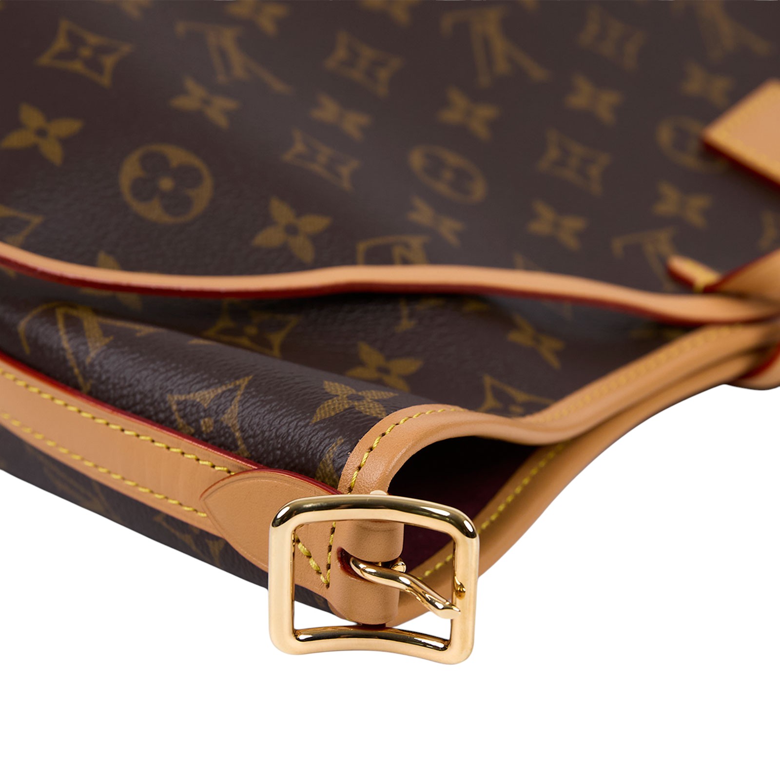 路易威登 LOUIS VUITTON CarryAll PM 原花 肩背包 M46203 晶片款 棕原花CarryAll PM 原廠盒子/購買證明