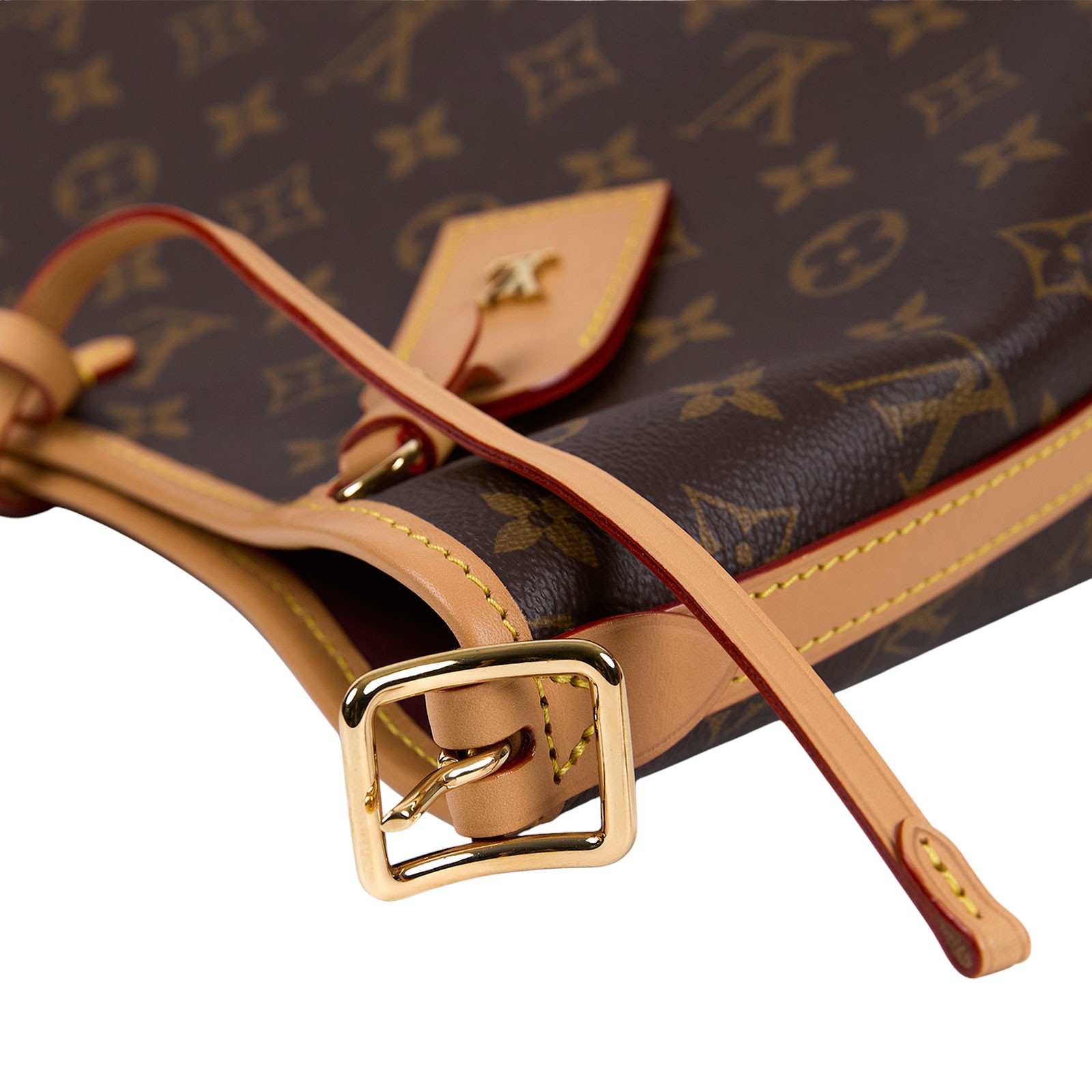 路易威登 LOUIS VUITTON CarryAll PM 原花 肩背包 M46203 晶片款 棕原花CarryAll PM 原廠盒子/購買證明