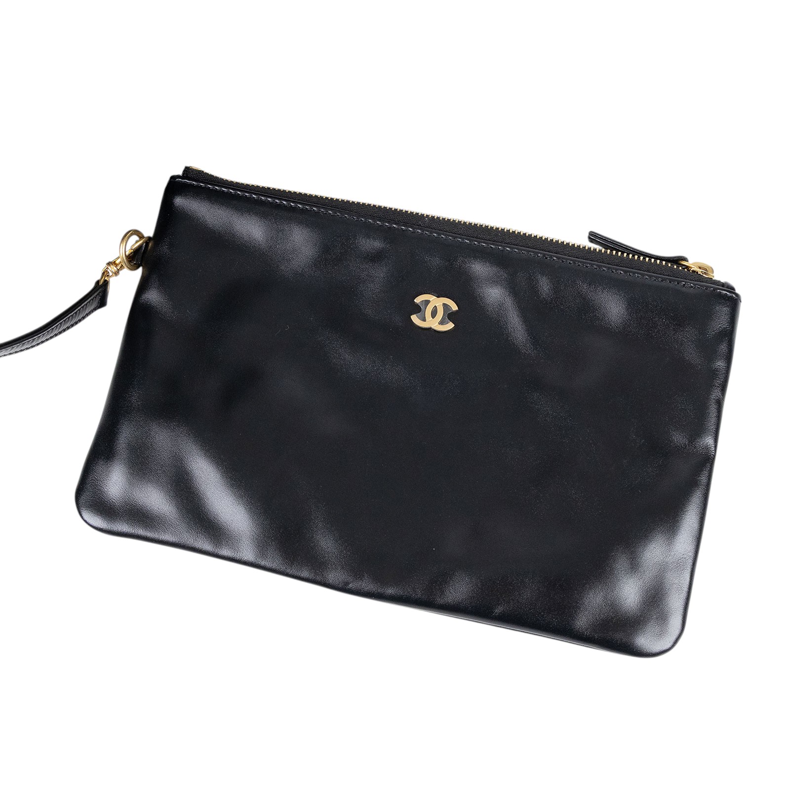 香奈兒 CHANEL 22 小型 束口包 AS3260 晶片款 黑金22包 防塵袋