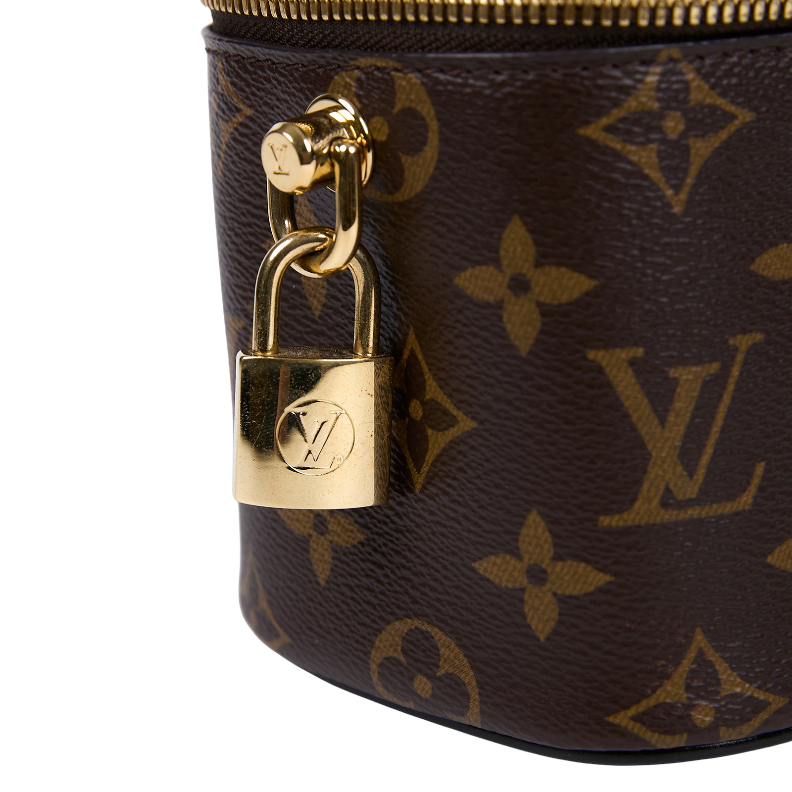 路易威登 LOUIS VUITTON Vanity PM 手提 斜背 化妝箱 M45165 晶片款 棕原花 Vanity PM 兩用包 防塵袋/購買證明/鎖組