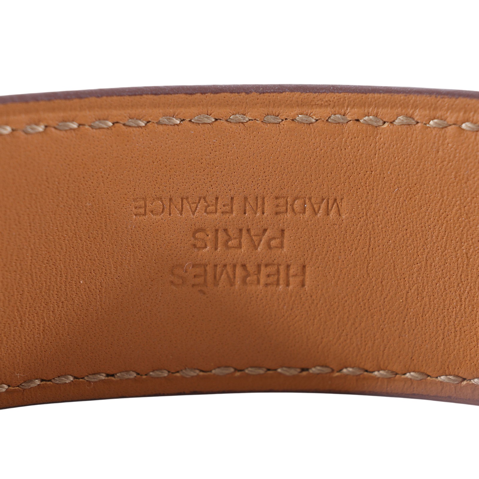 愛馬仕 Hermes Collier de Chien 24 手環 金棕 H079501CC37T2 /#T2 金棕CDC手環 原廠盒子/防塵袋