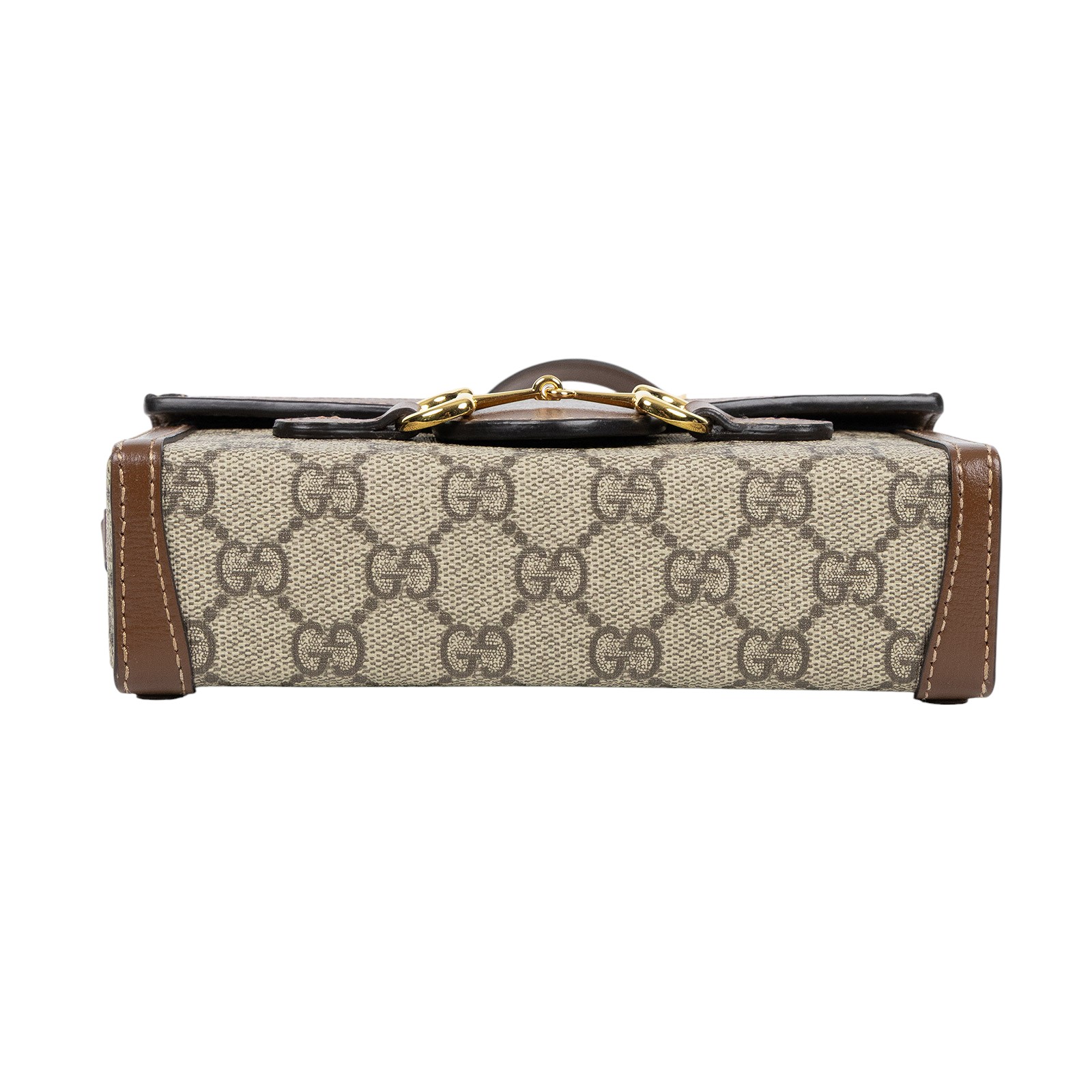 古馳 GUCCI Horsebit 1955 馬銜扣 迷你袋 斜背包 烏木色 699296 92TCG 棕1955馬銜釦相機包 原廠盒子/防塵袋