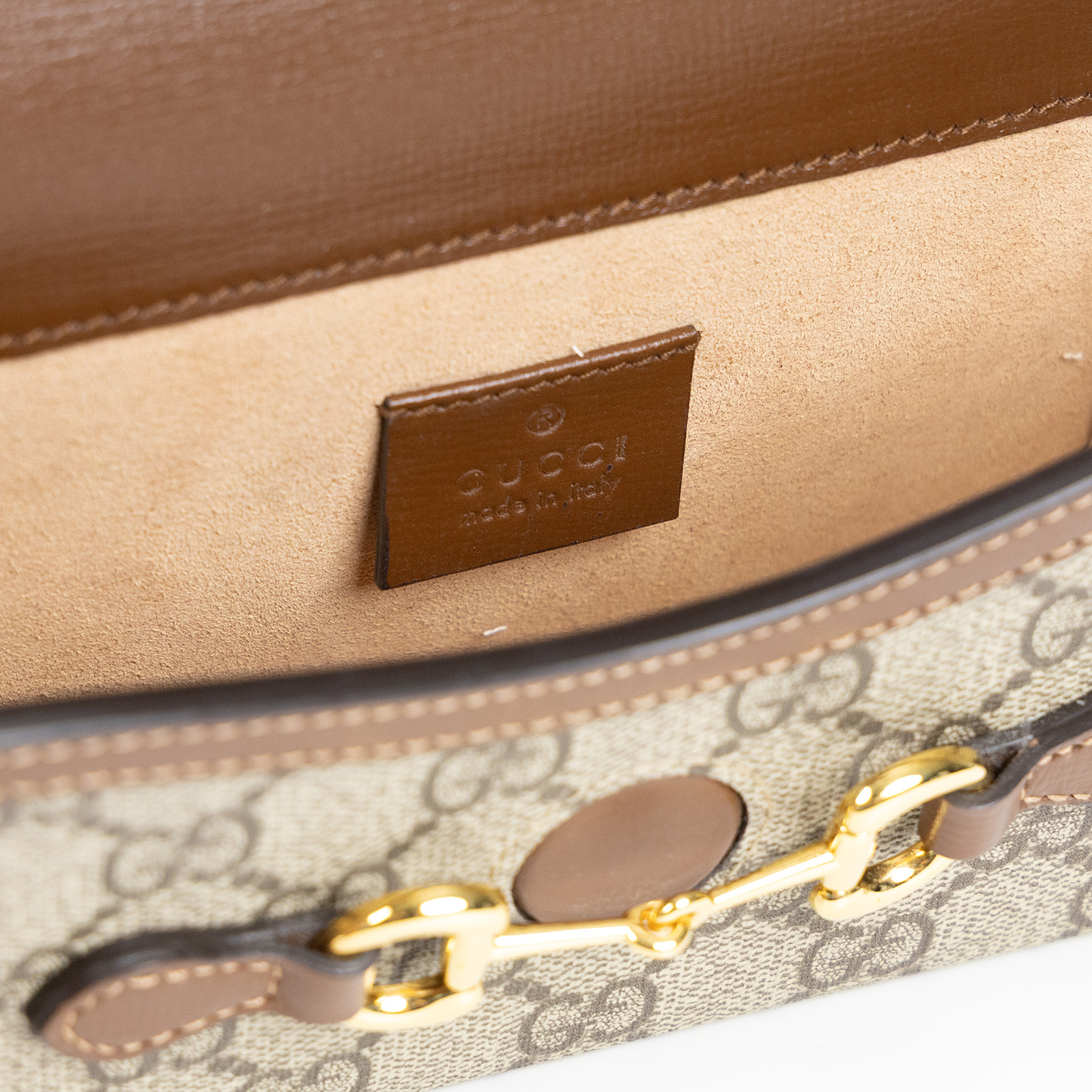 古馳 GUCCI Horsebit 1955 馬銜扣 迷你袋 斜背包 烏木色 699296 92TCG 棕1955馬銜釦相機包 原廠盒子/防塵袋