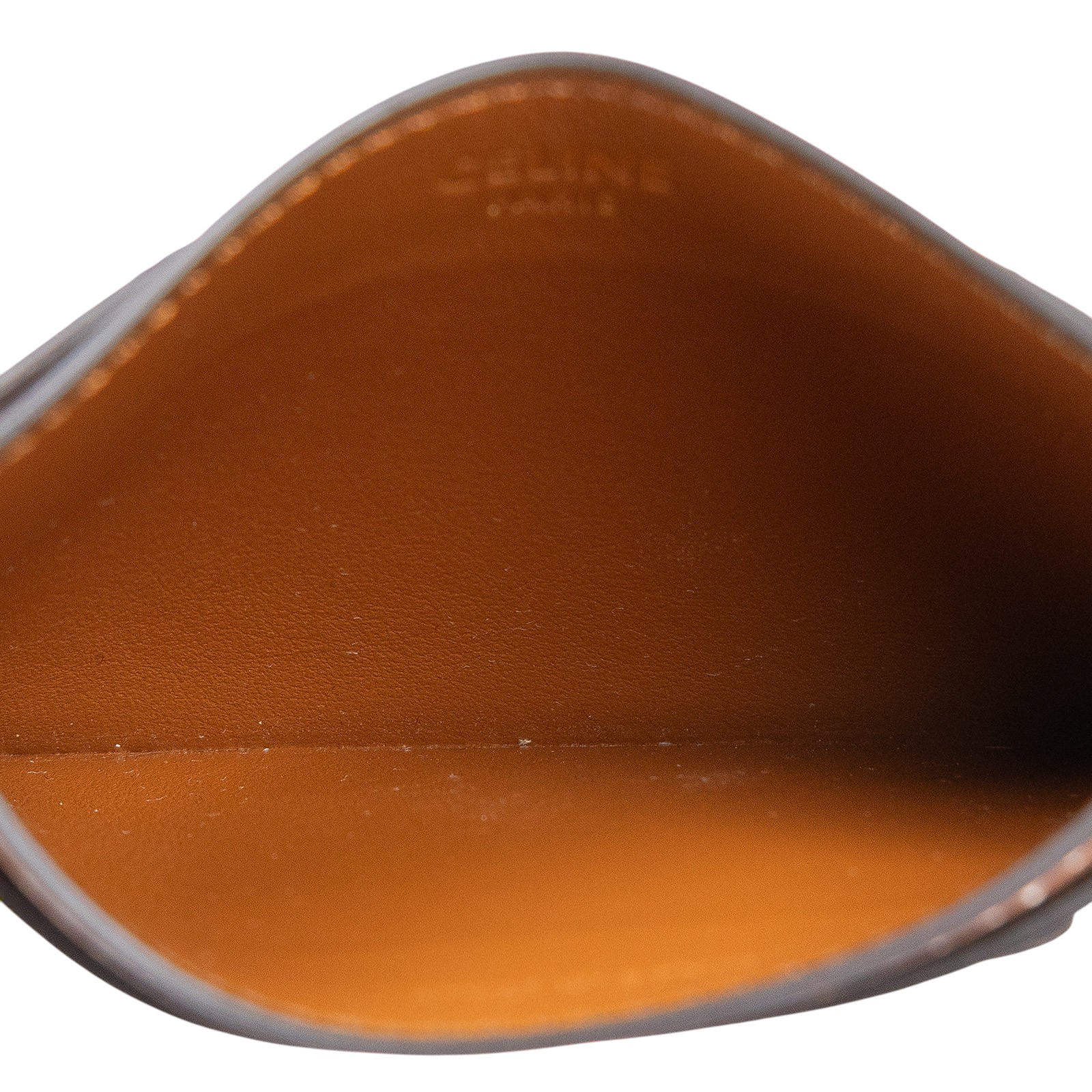 思琳 CELINE 卡包 10B703EMJ 棕凱旋卡夾 原廠盒子/防塵袋/購買證明