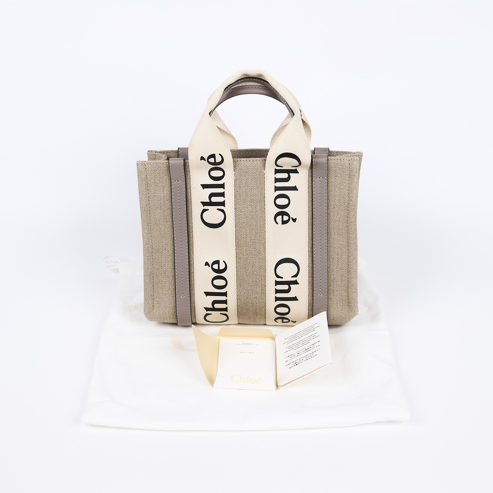 蔻依 CHLOE Woody Small 手提包 CHC22AS397I2690U Woody小號 2WAY 防塵袋/保證卡